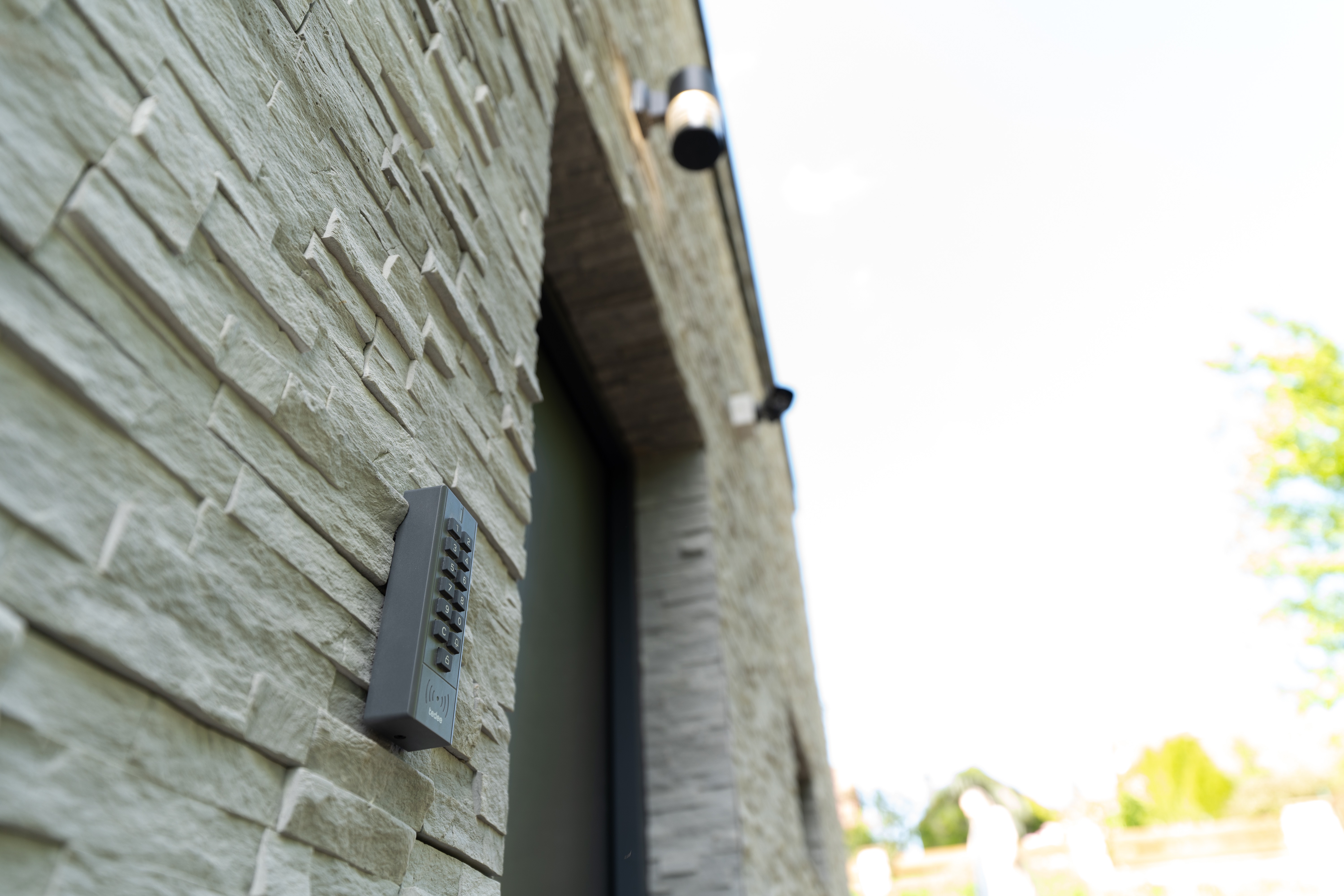 Security keypad and camera
