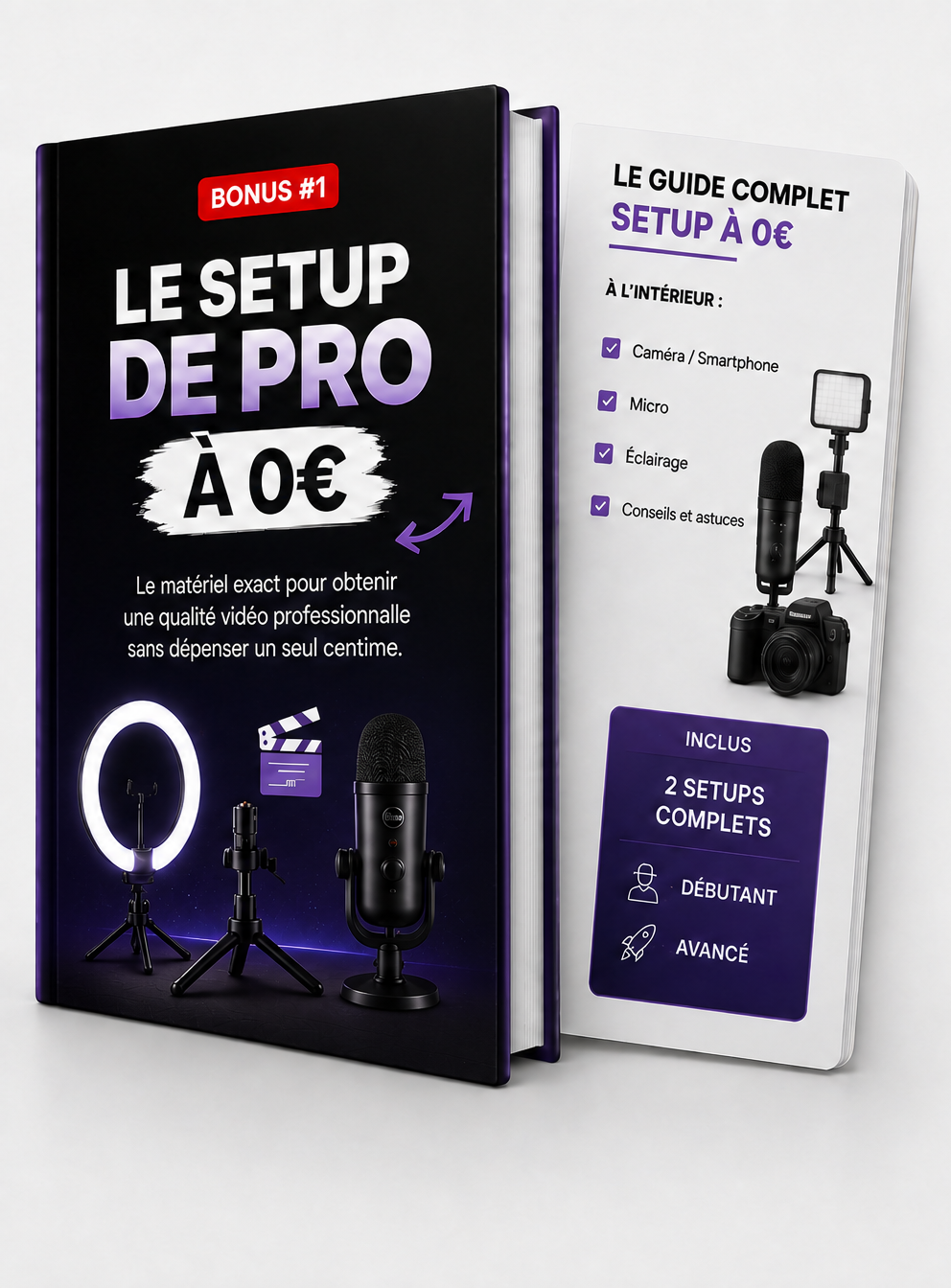 Livre bonus numéro 1 : Le Setup de Pro à 0€