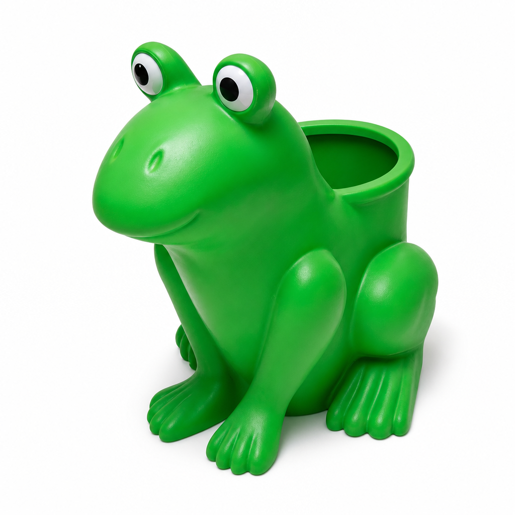 Lixeira Sapo Verde Armazenamento