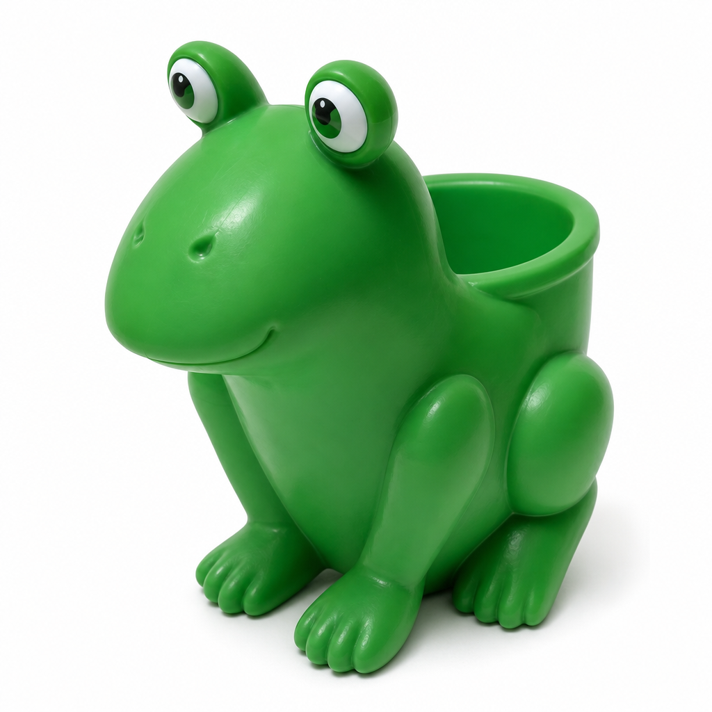 Lixeira Sapo Verde