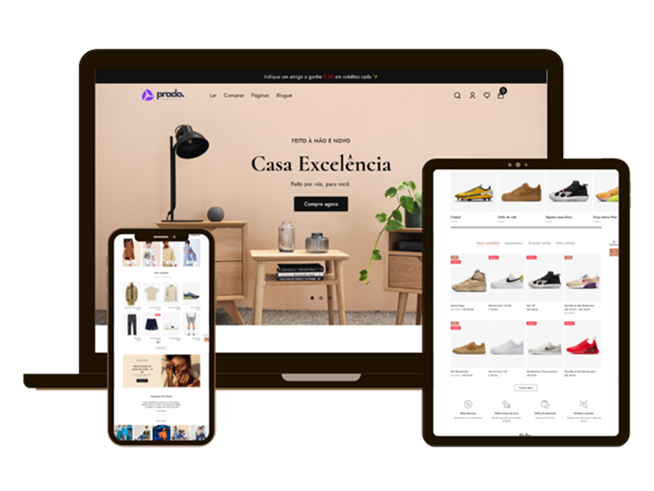 Casa Excelência - Exemplo de site