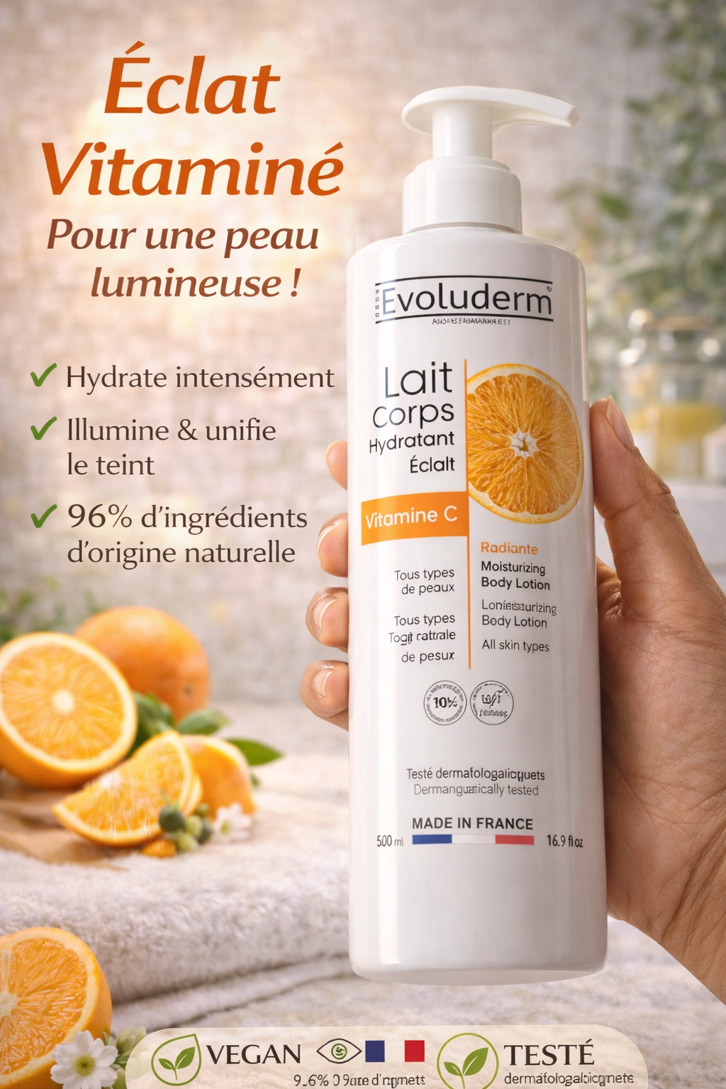 Lotion Hydratante Éclat Vitamine C