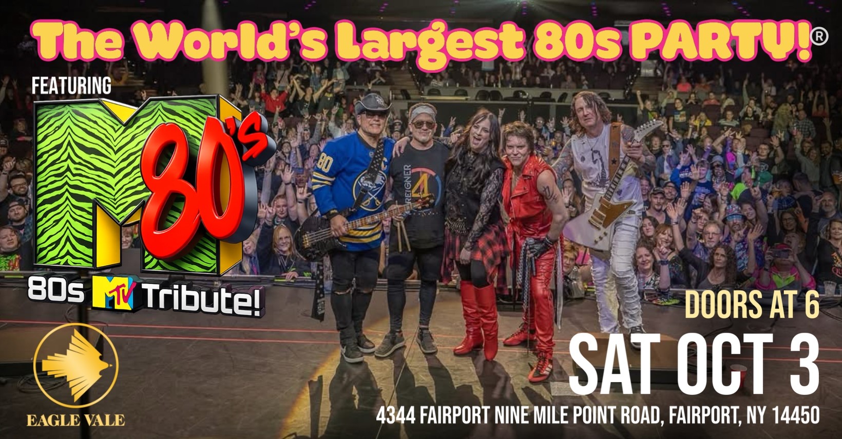 M80's event flyer