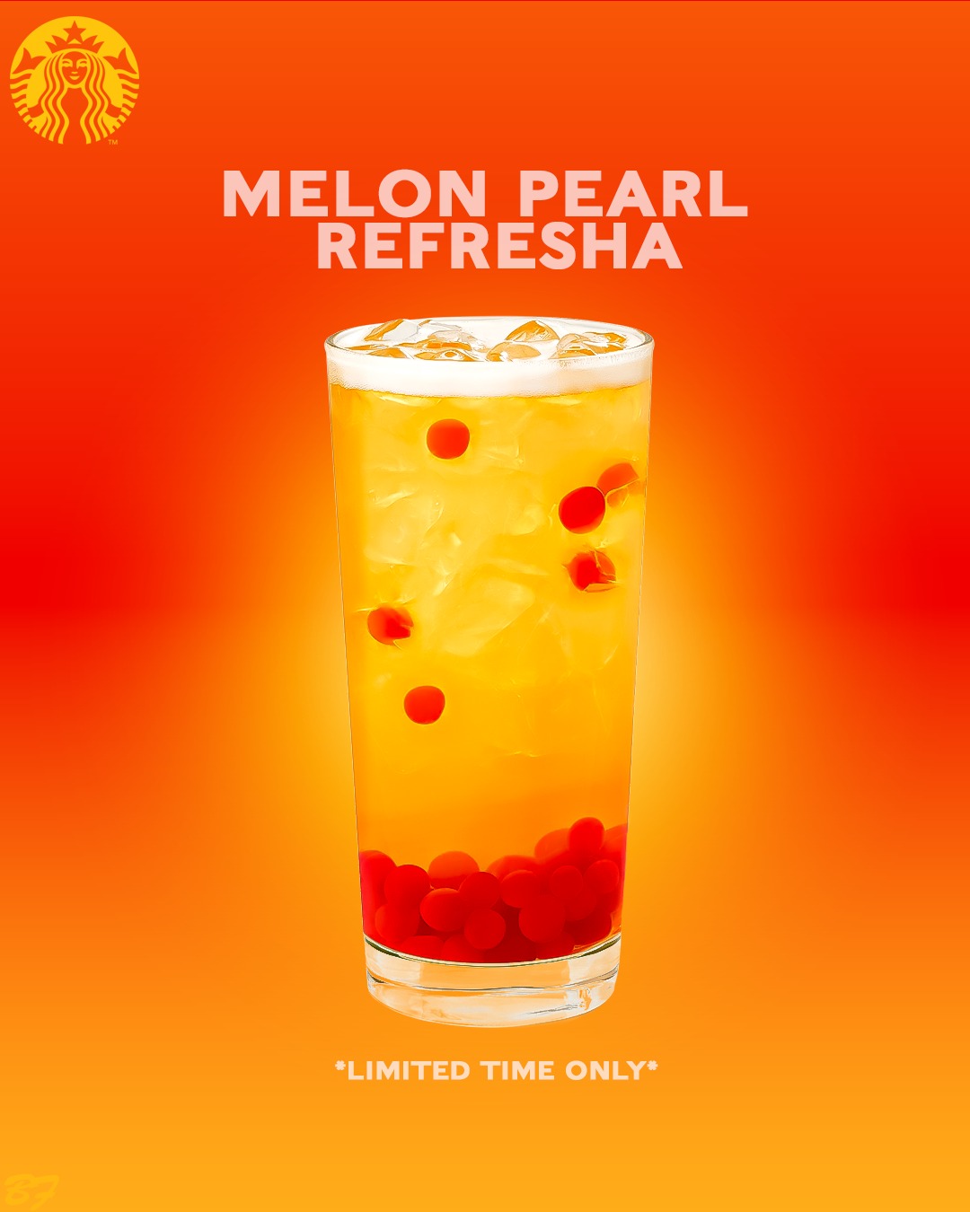 MELON REFRESHER social media design