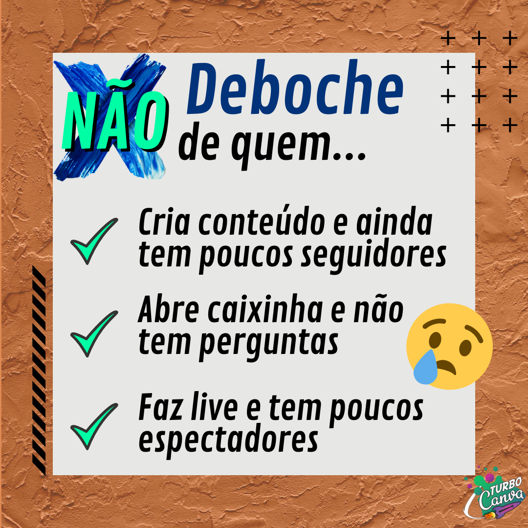 Arte: Não deboche de quem está começando