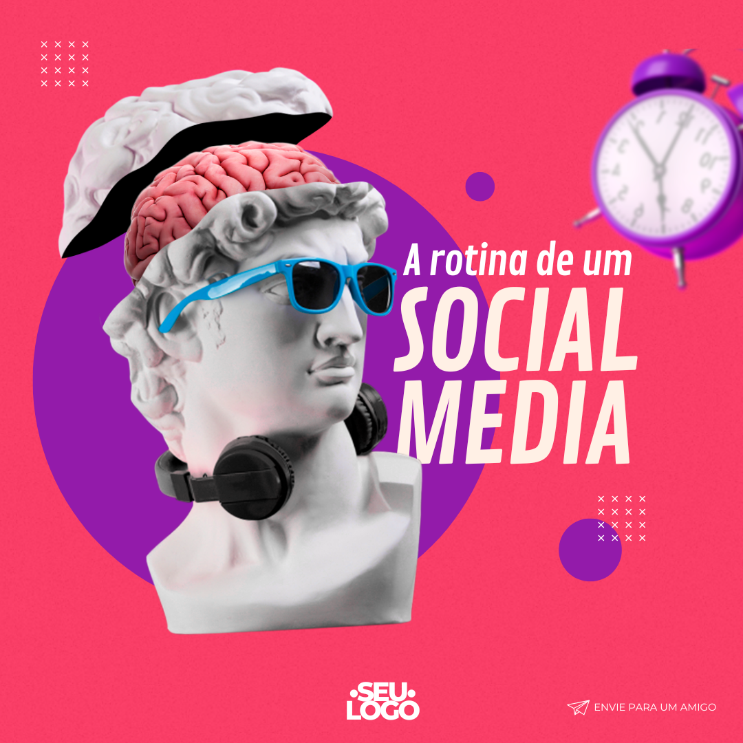 Arte: A rotina de um social media