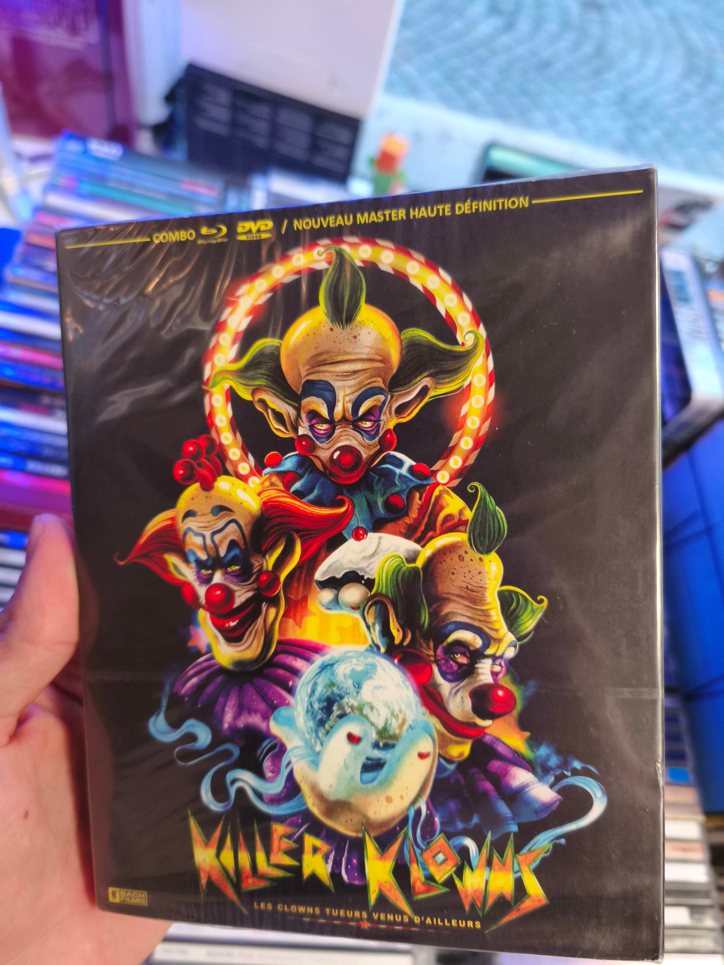 Blu-ray Killer Klowns edition collector