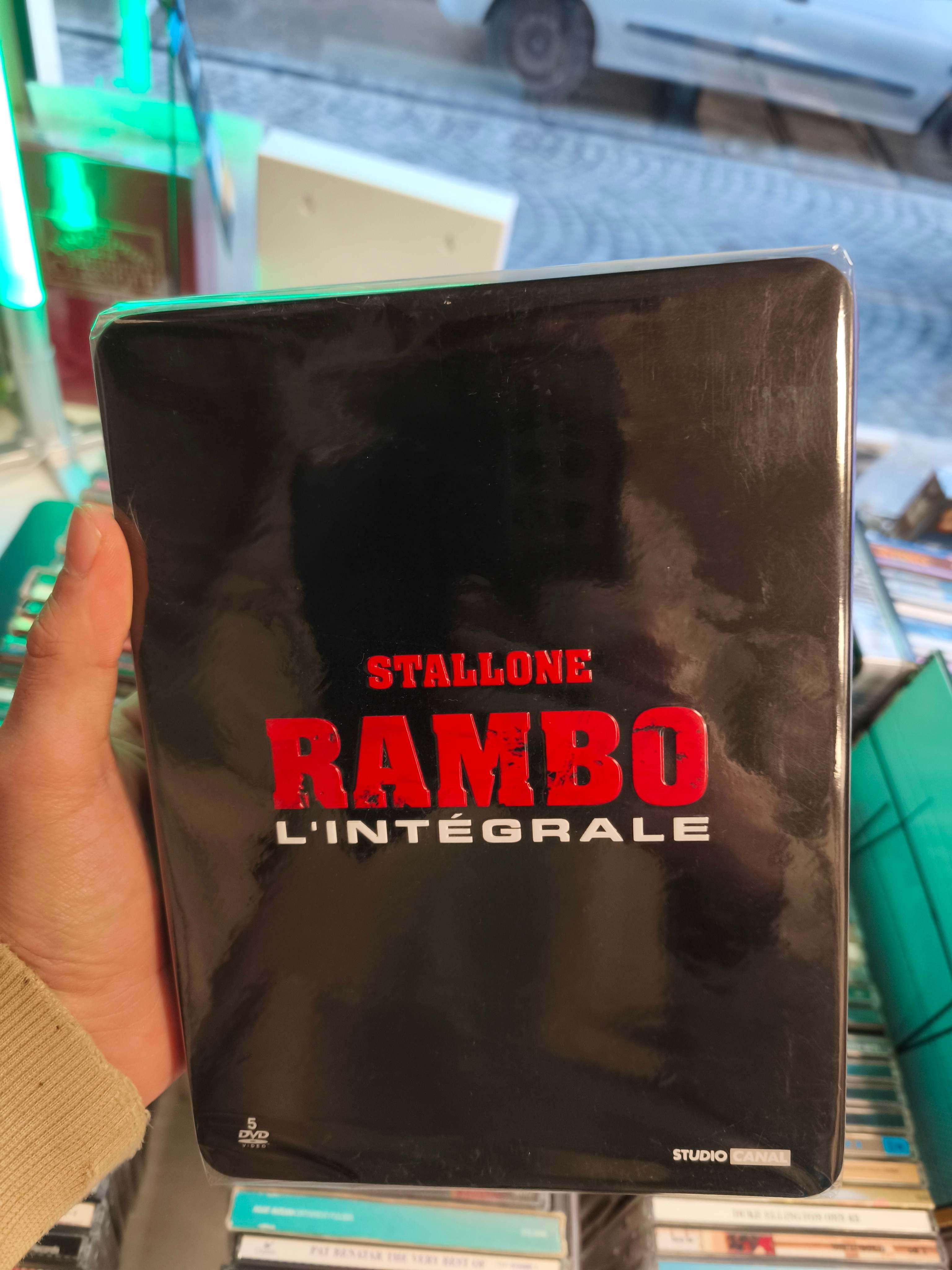 Coffret Steelbook Rambo L'Integrale Stallone