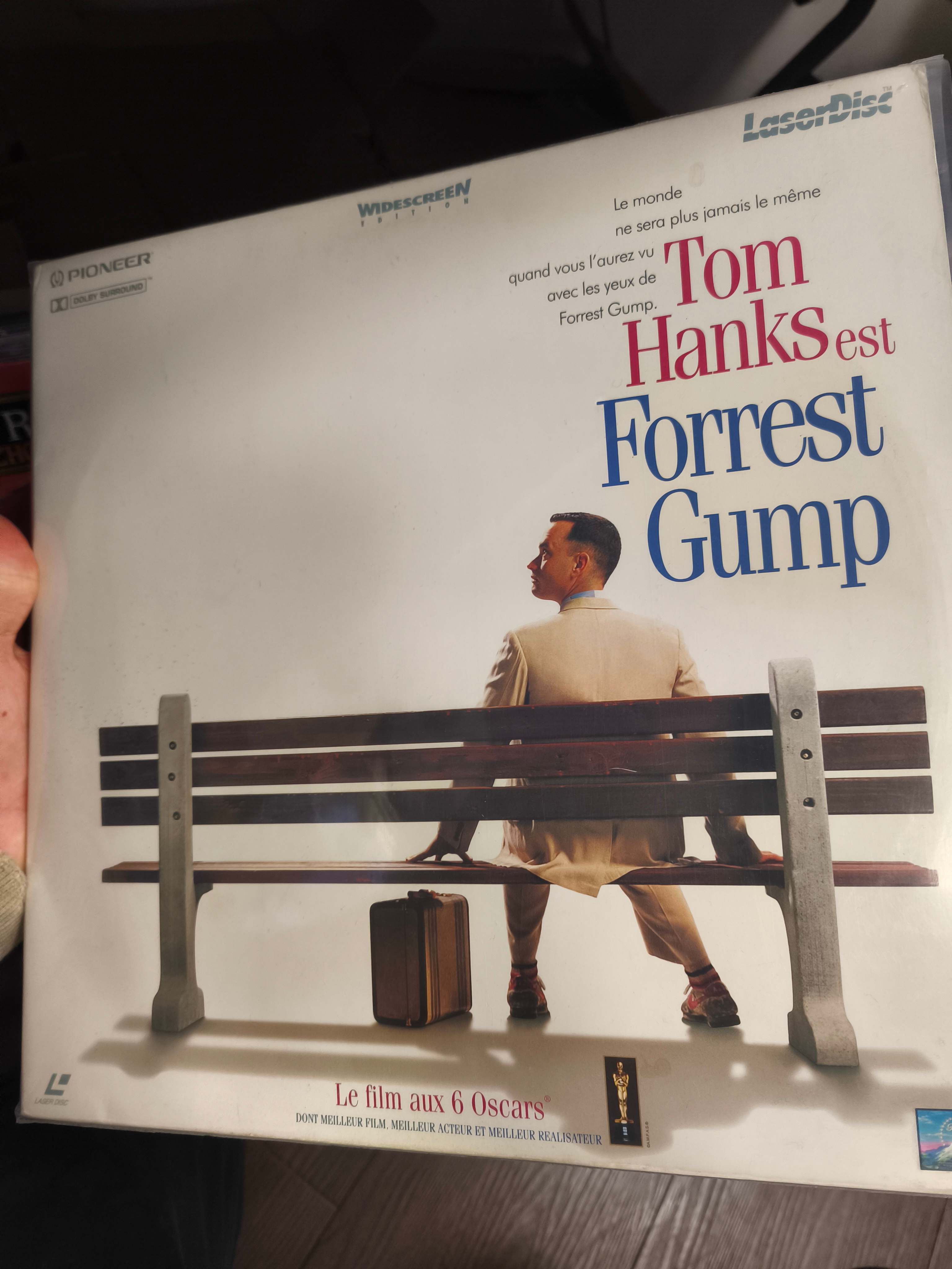 LaserDisc Forrest Gump Tom Hanks collector