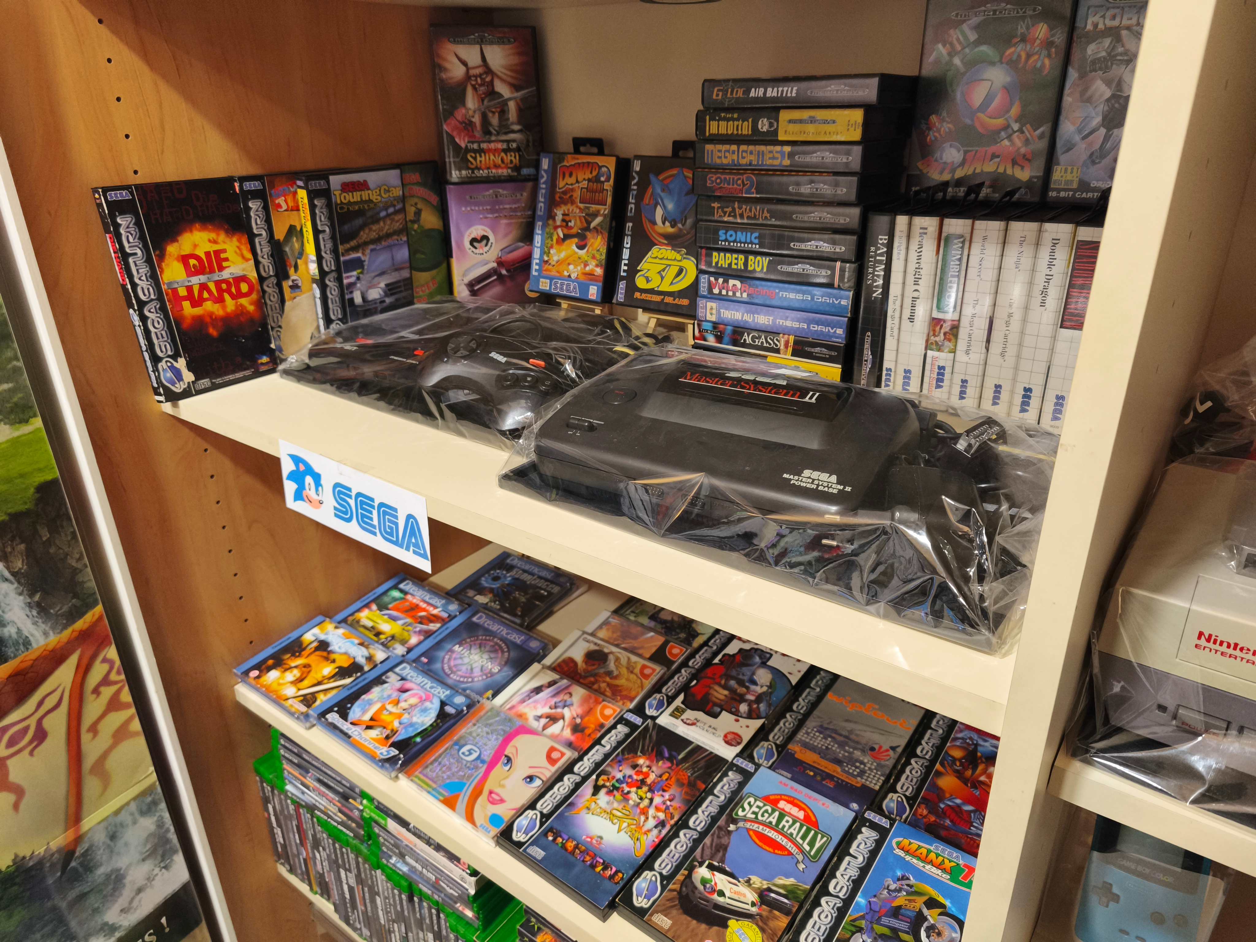 Rayon Sega Master System Mega Drive Saturn jeux retro chez Game & Disc Montrichard