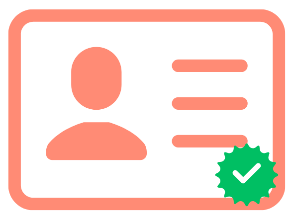 ID verification icon