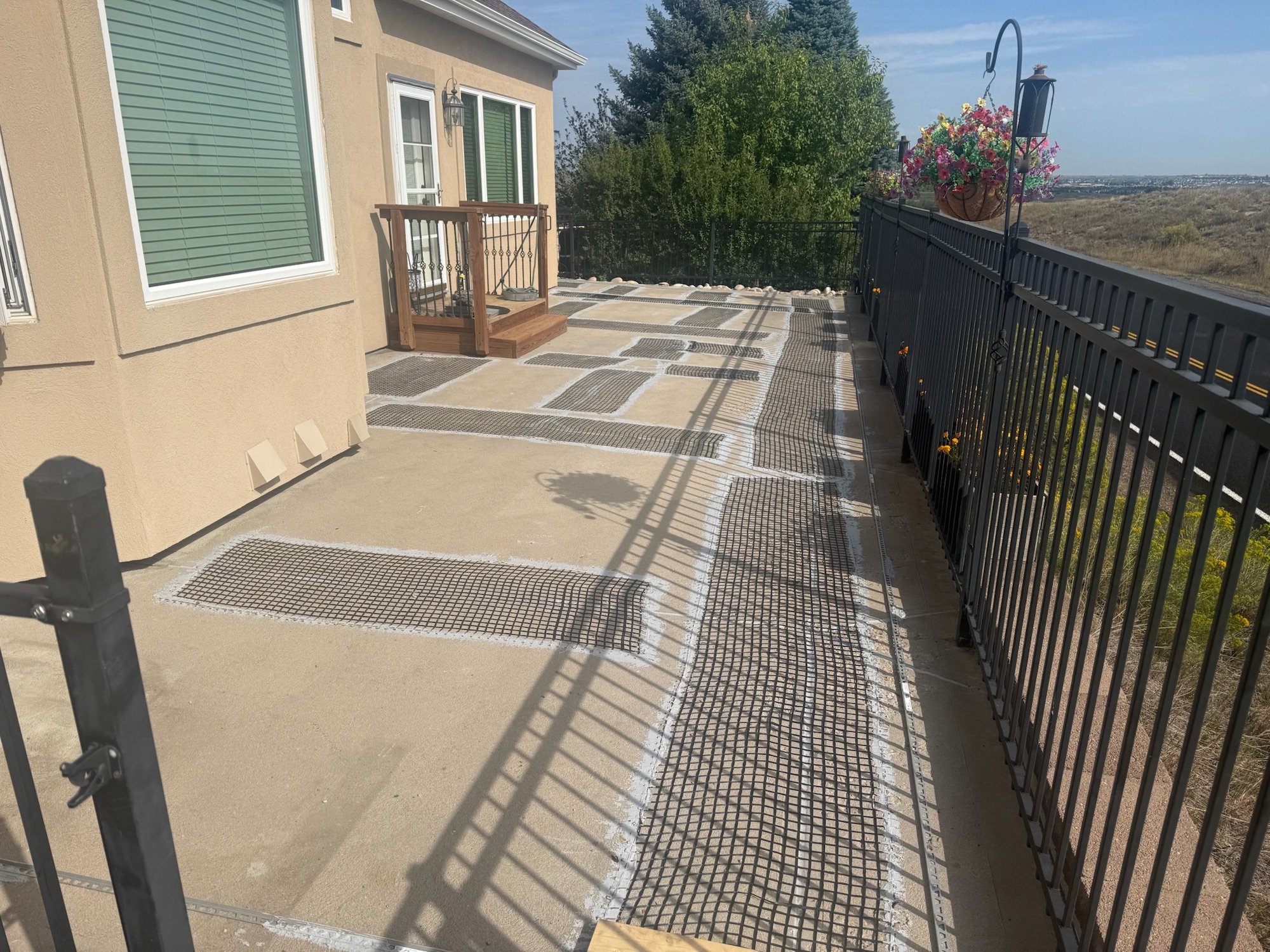 Back Patio VUBA Resurfacing - Before