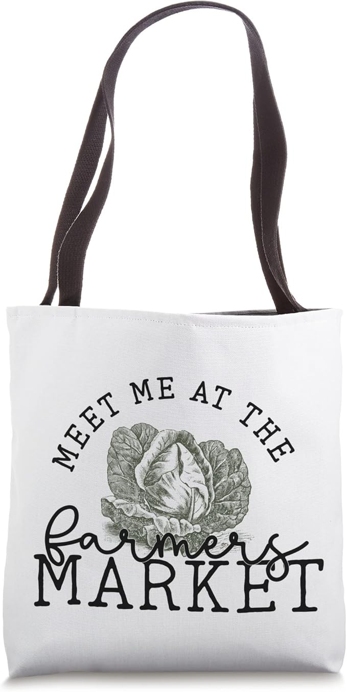 Farmers Market Strawberry Tote