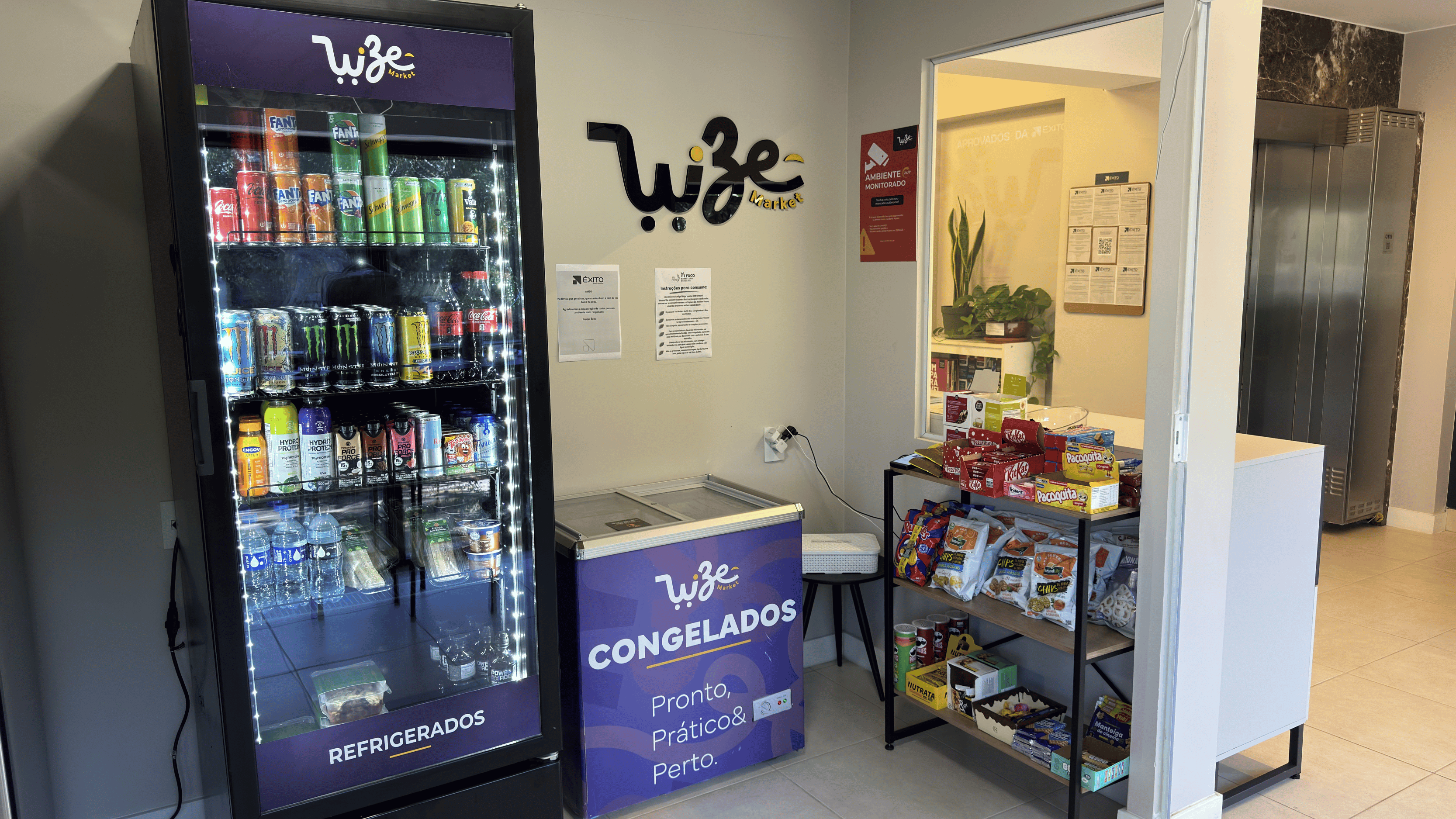 Café liberado + Wize Market