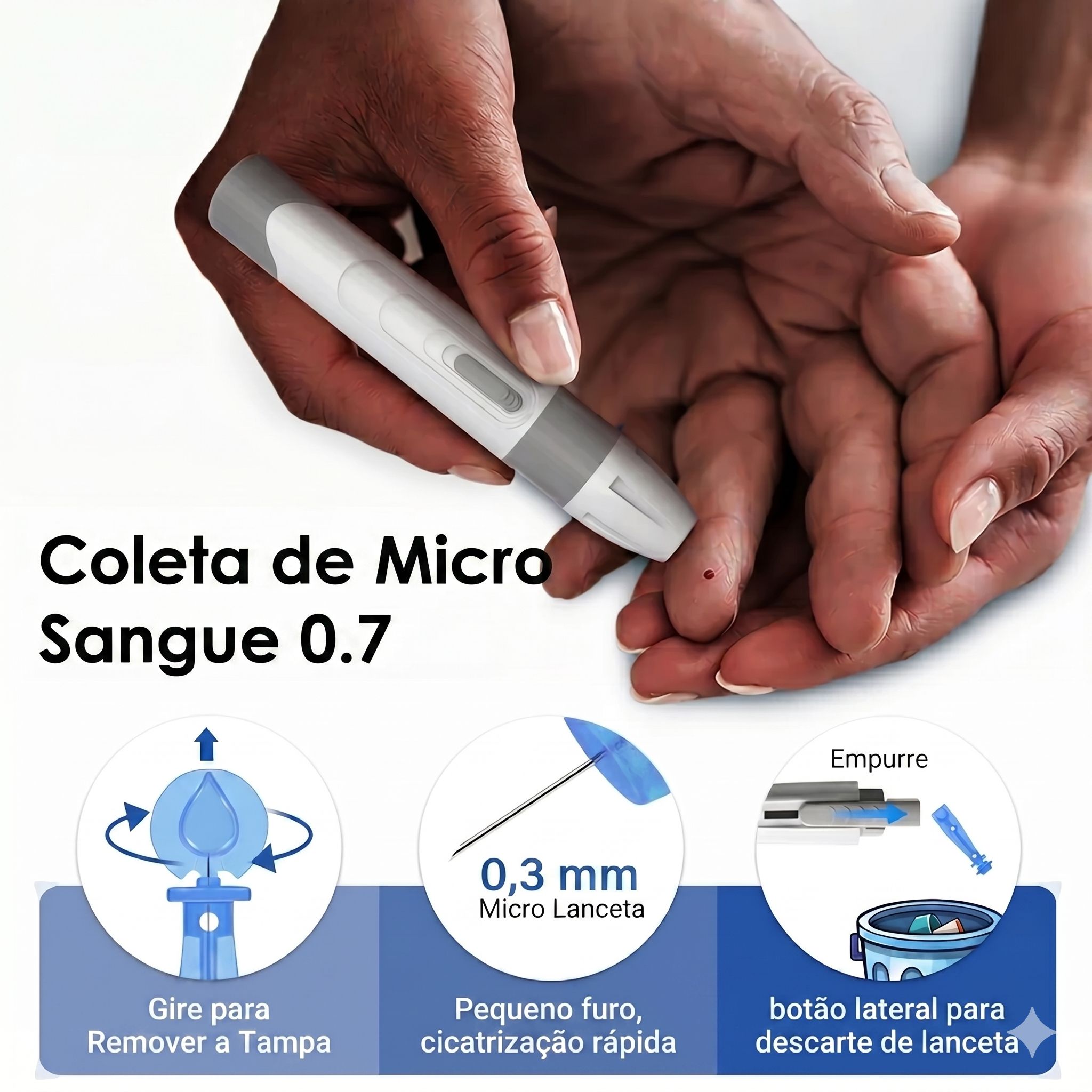 Coleta de Micro Sangue 0.7