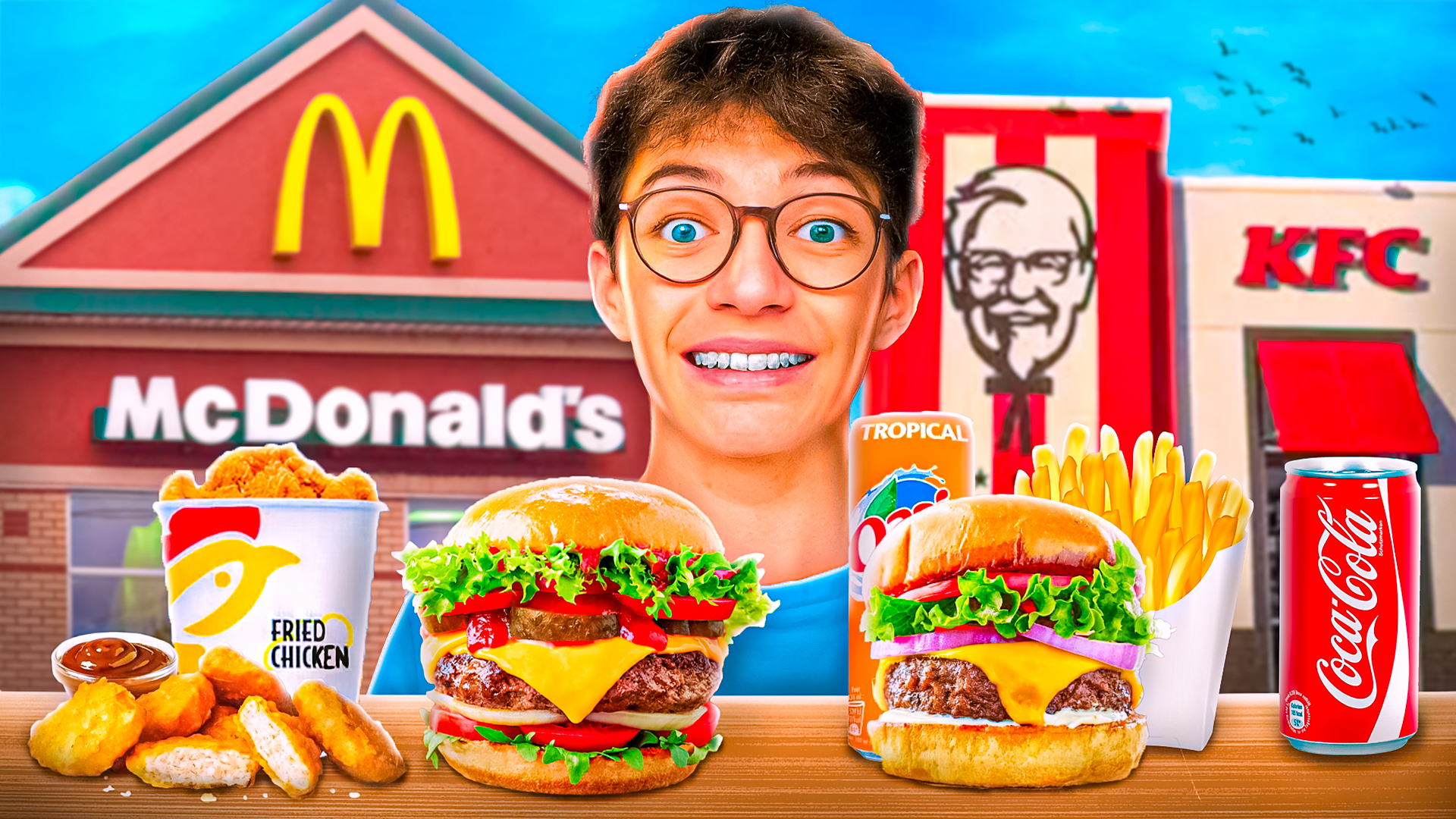 McDonald's & KFC Challenge