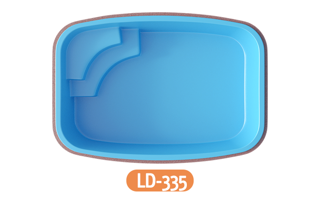 Linha Cobertura Retangular - Visualização 3D