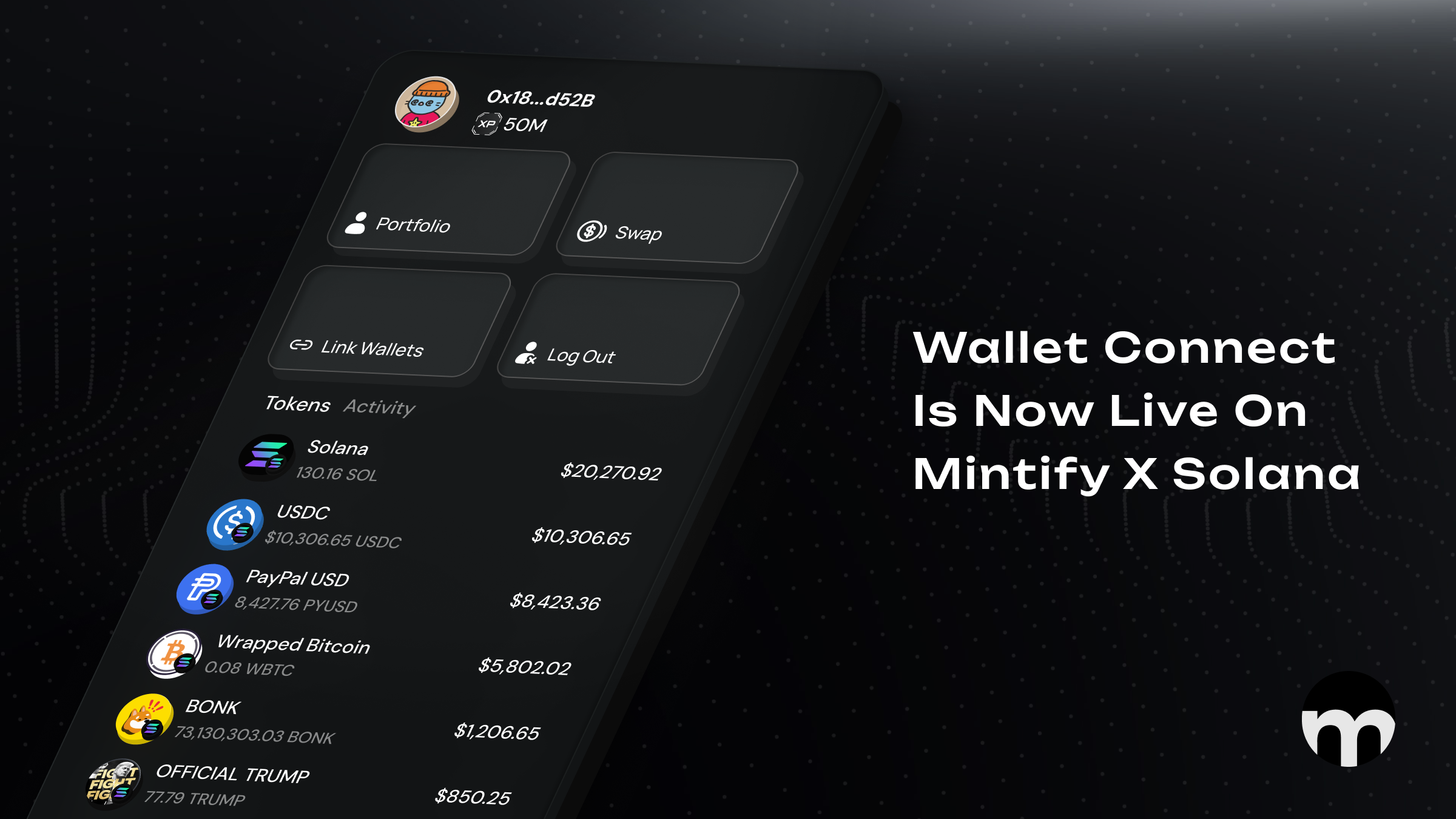 Solana wallet integration announcement