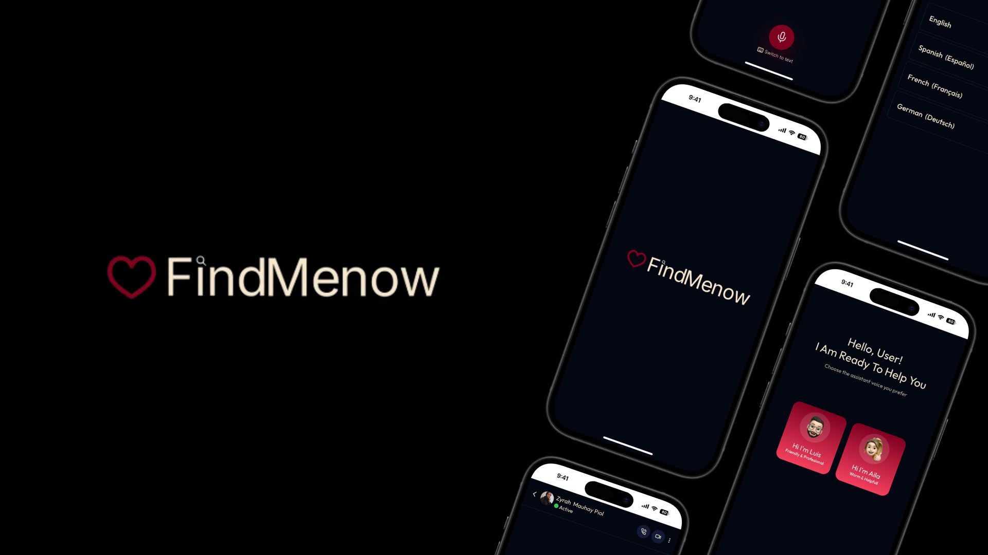 FindMenow - Mobile App
