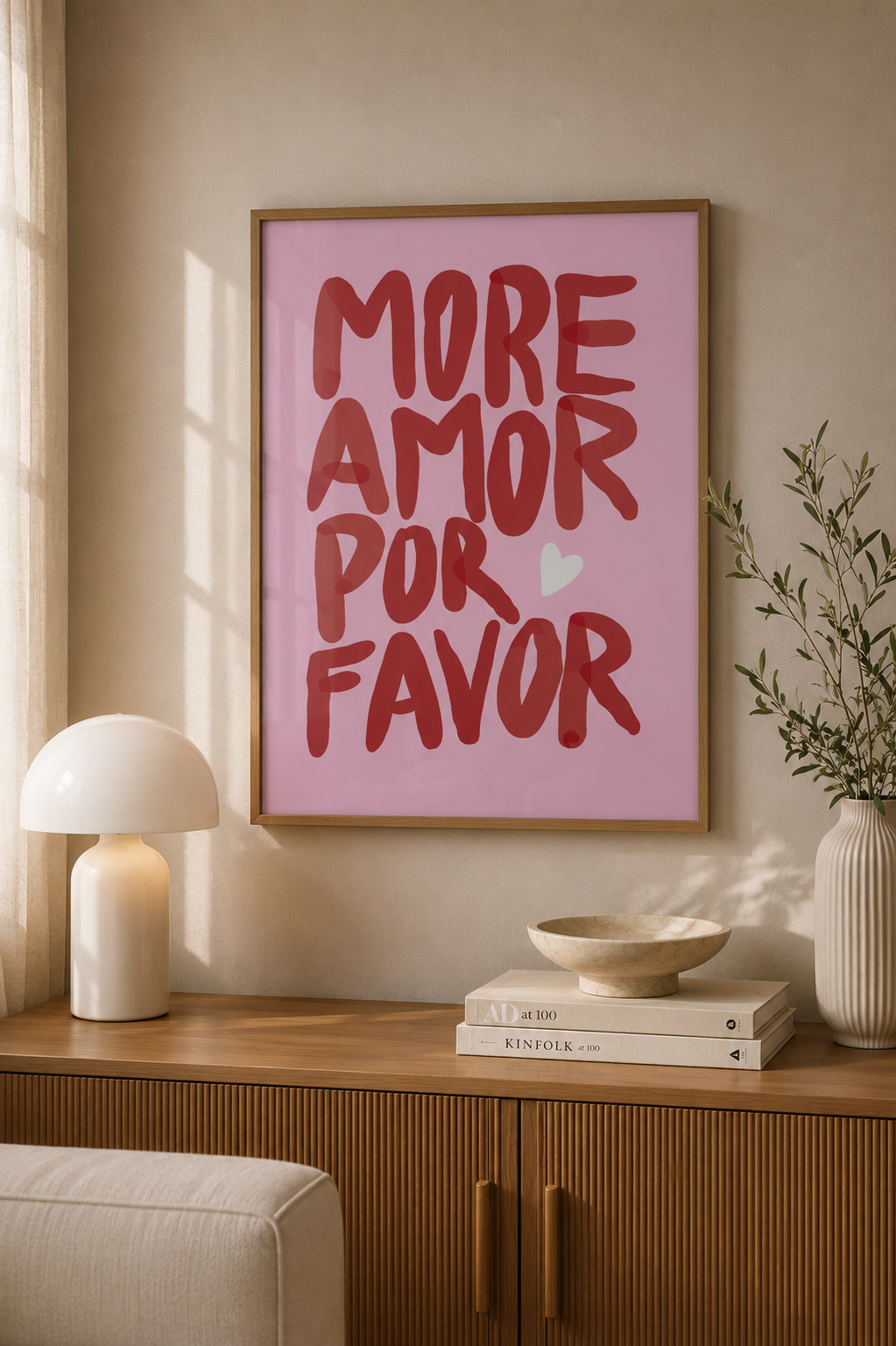 More Amor Por Favor - Pink