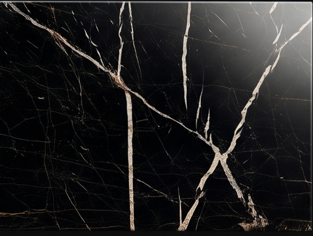 Morocco Gold black marble