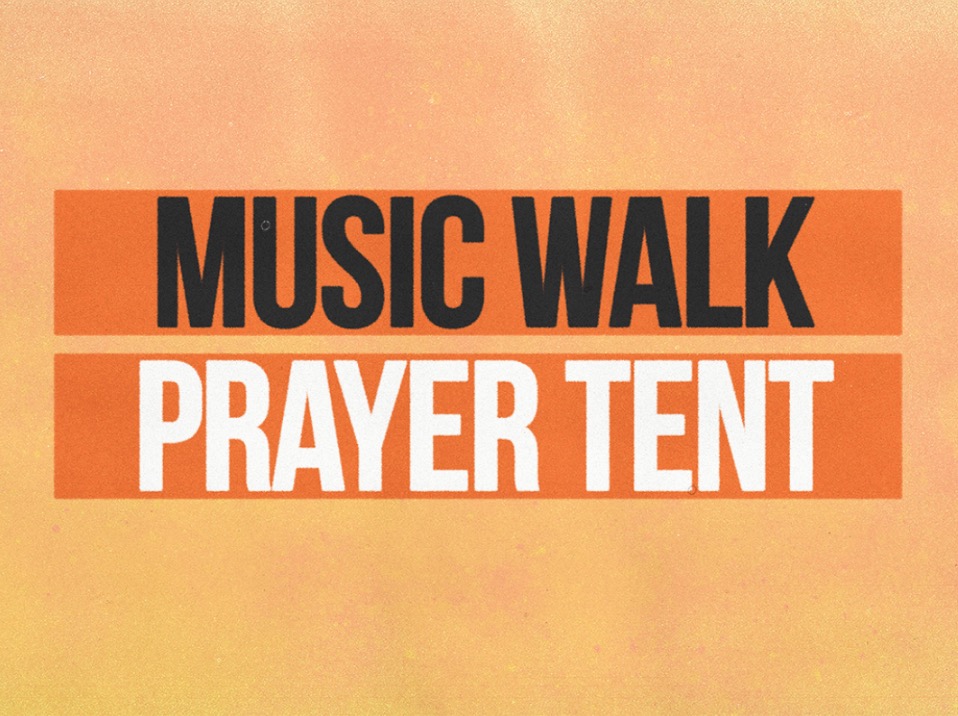 Music Walk Prayer Tent