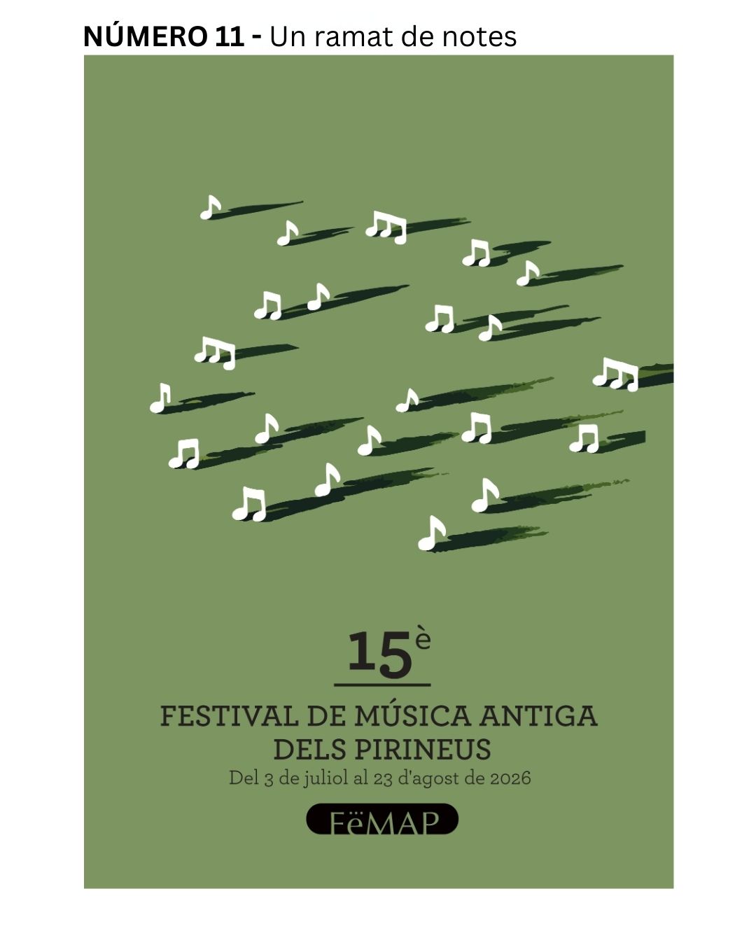 Cartell 11: Un ramat de notes