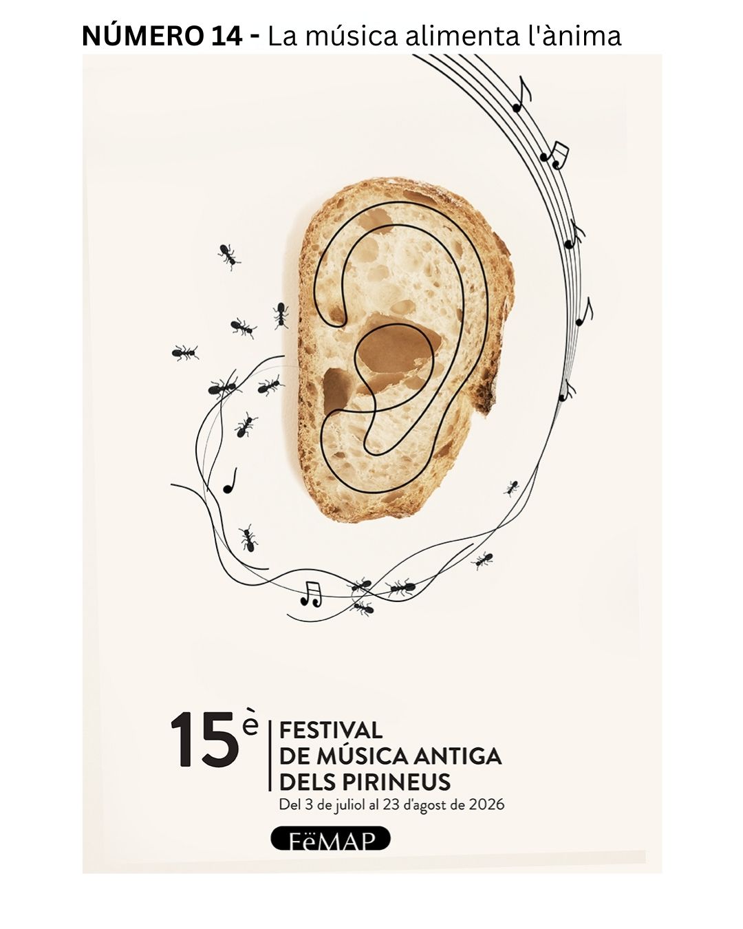 Cartell Guanyador: La música alimenta l'ànima