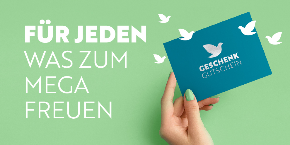 Für jeden was zum Mega Freuen – Geschenkgutschein
