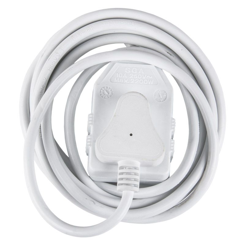 Nexus Extension Cord Double 3m 10A