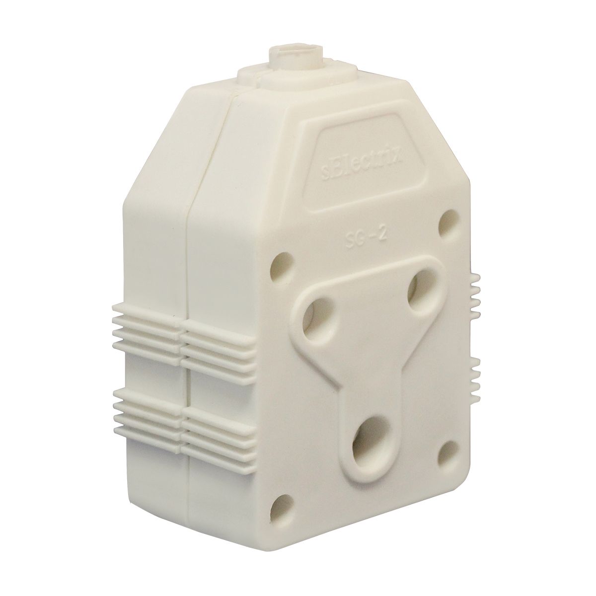 Nexus Janus Coupler Double PVC 16A White