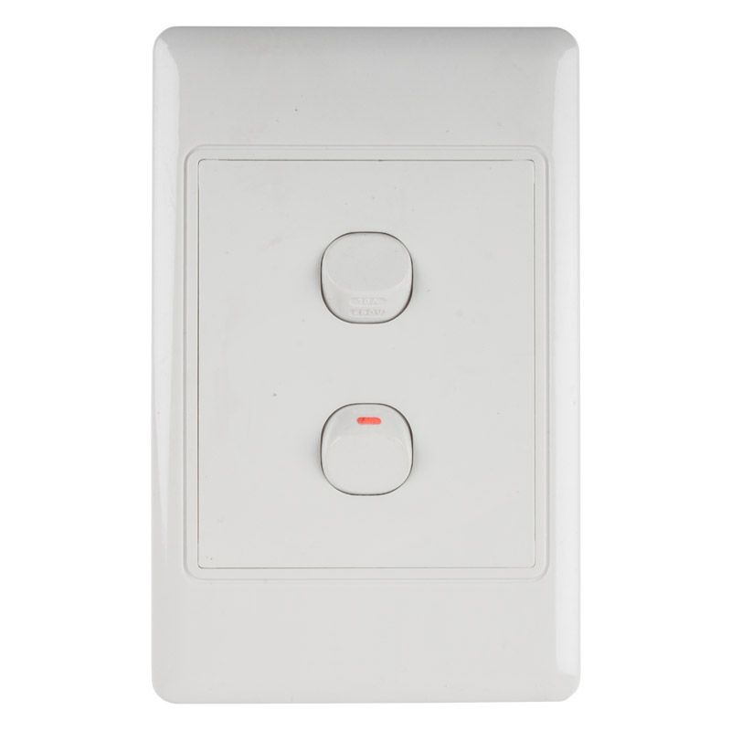 Nexus Light Switch + Cover 2 Lever
