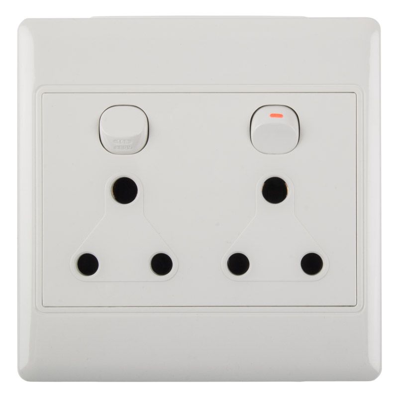 Nexus Socket Switch Double 4x4