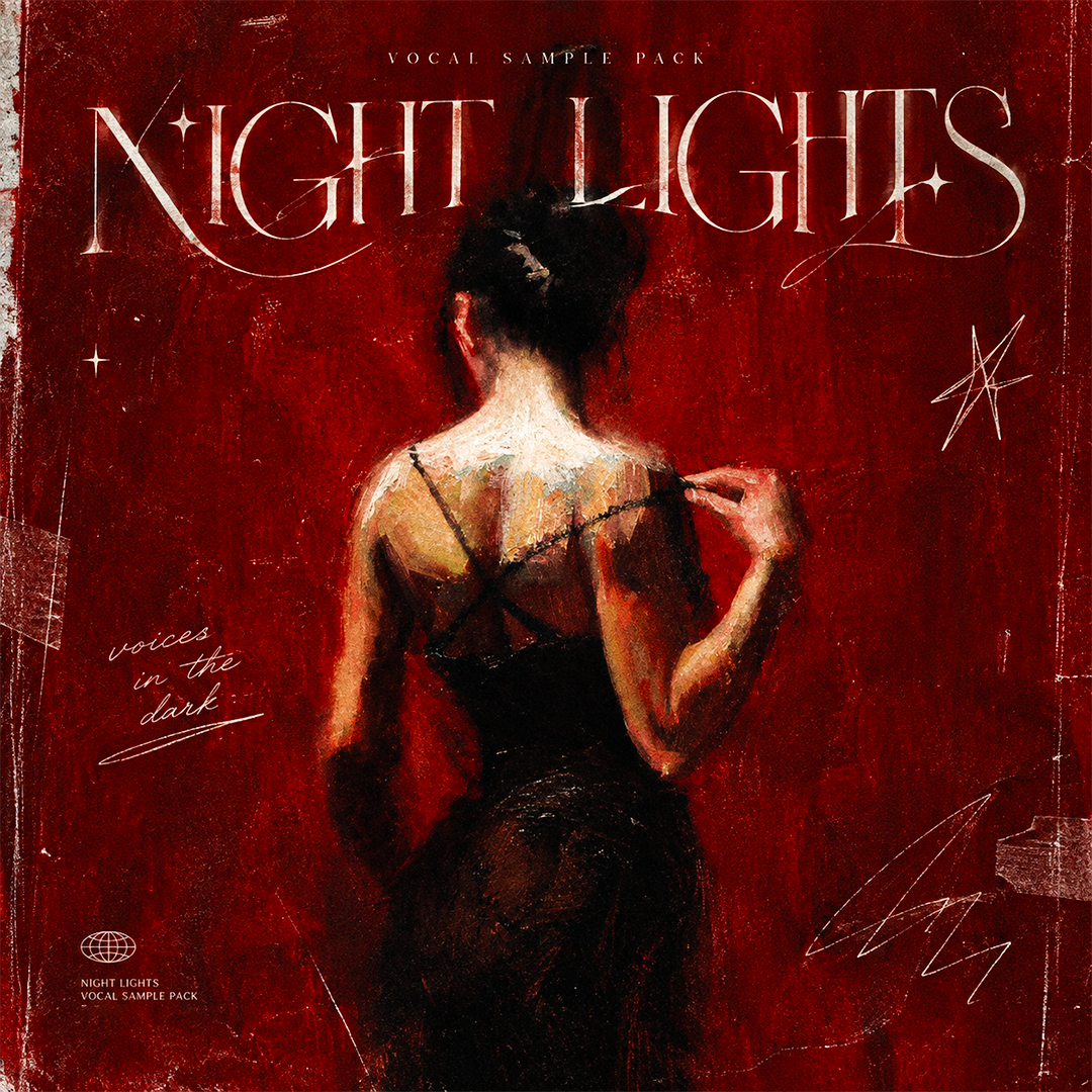 Capa do Night Lights Vocal Sample Pack