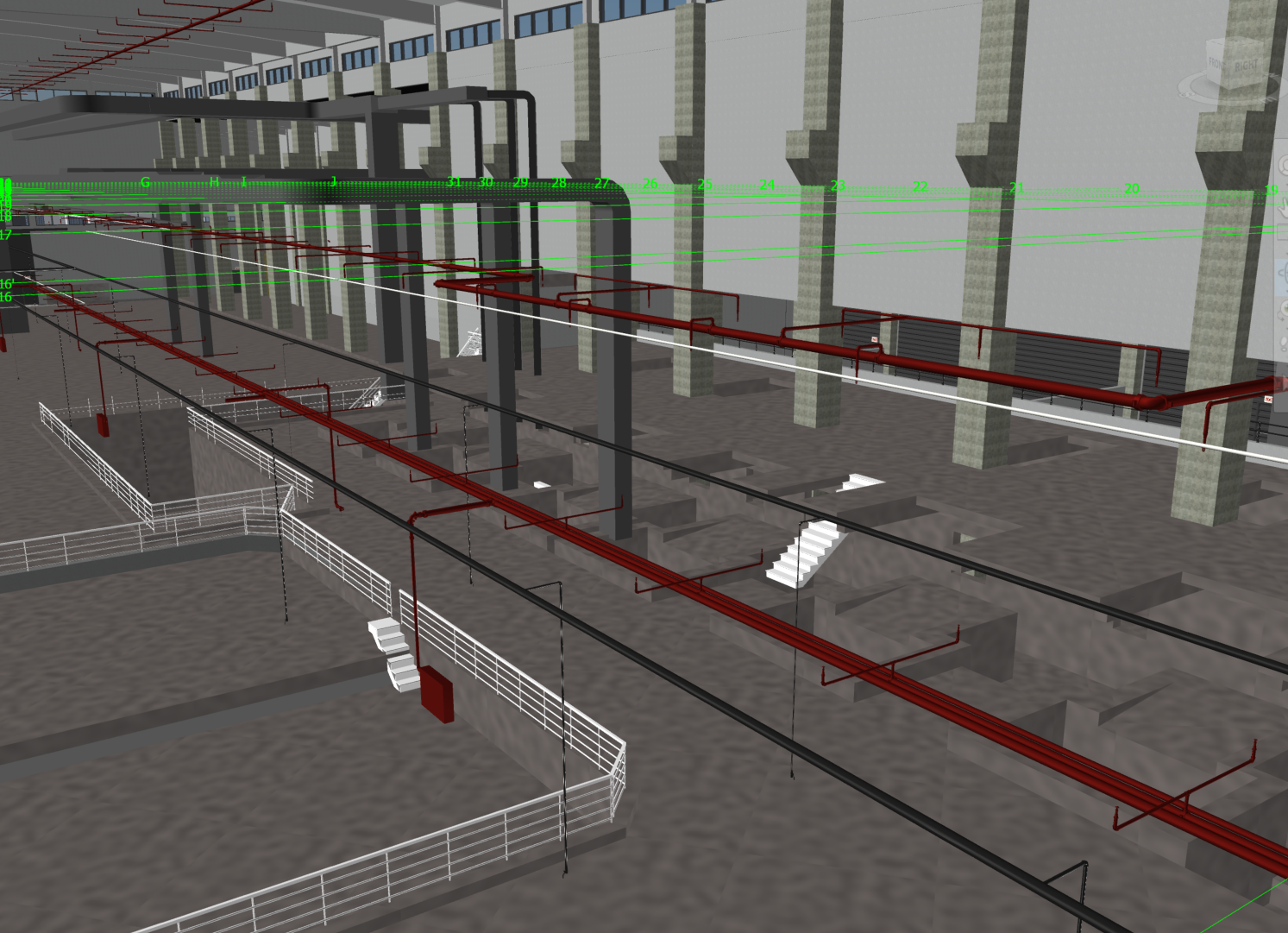 Navisworks coordination model interior
