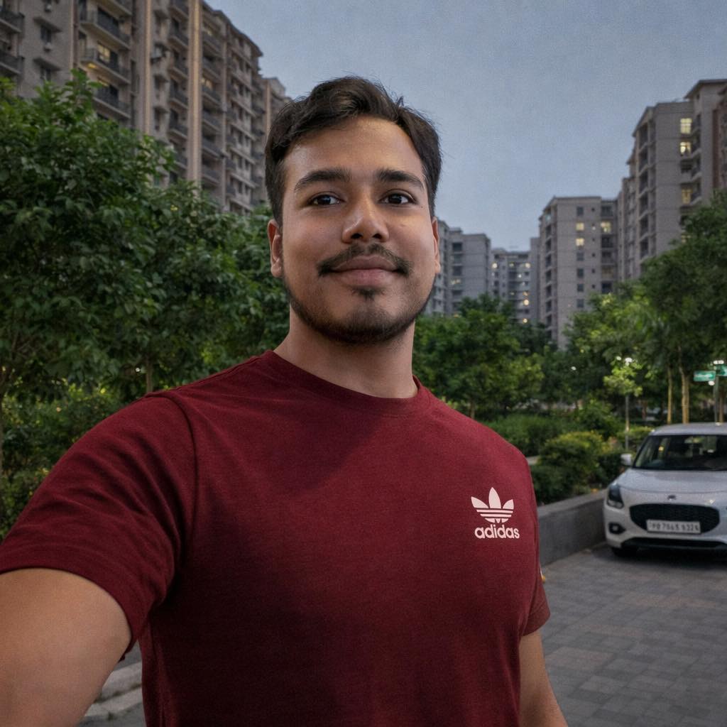 A friendly local portrait in a residential neighbourhood