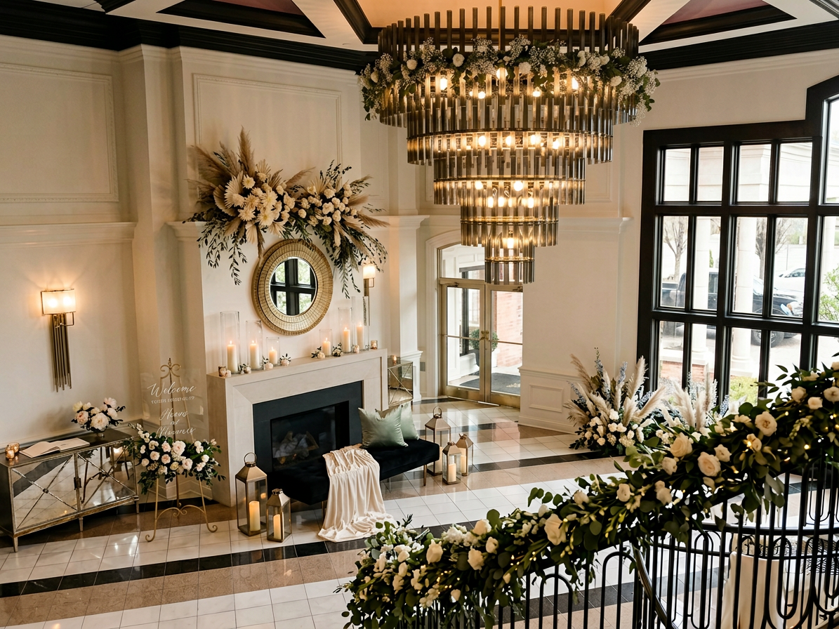 Grand Chandelier Entry