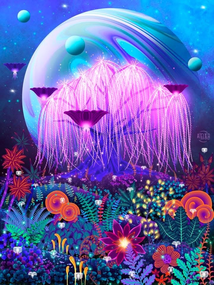 Angelina Perez — Neon Garden