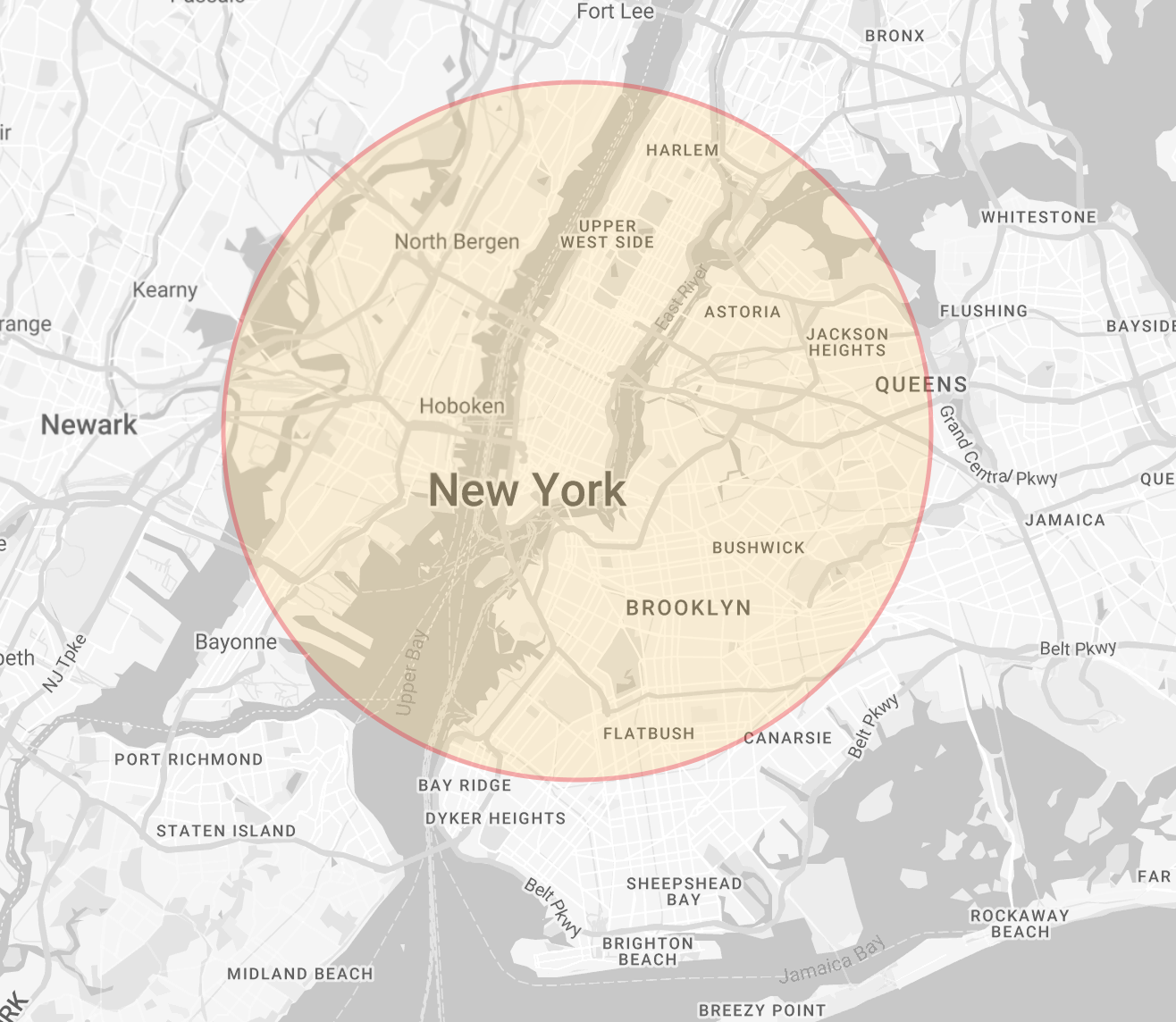 NYC Service Map