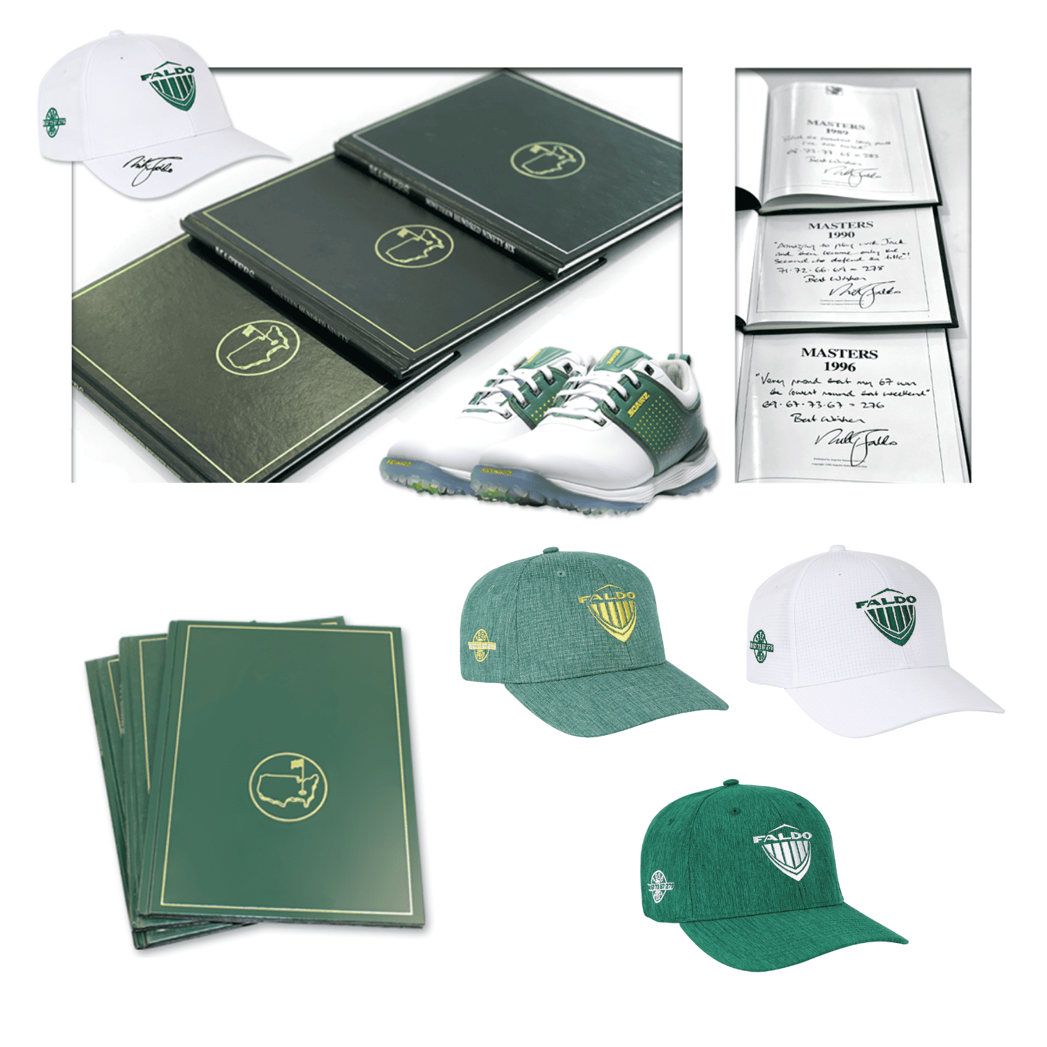 Nick Faldo Masters Anniversary merchandise