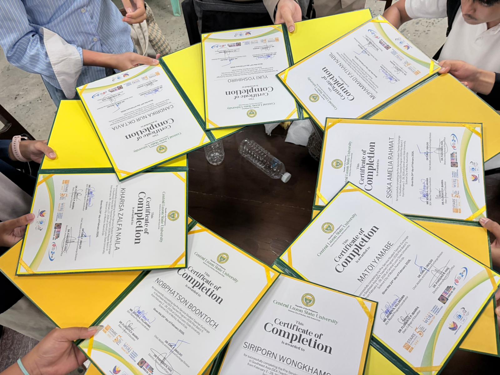 Certificates moment