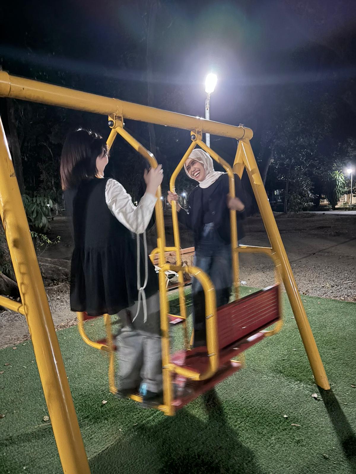 Farewell playground moments