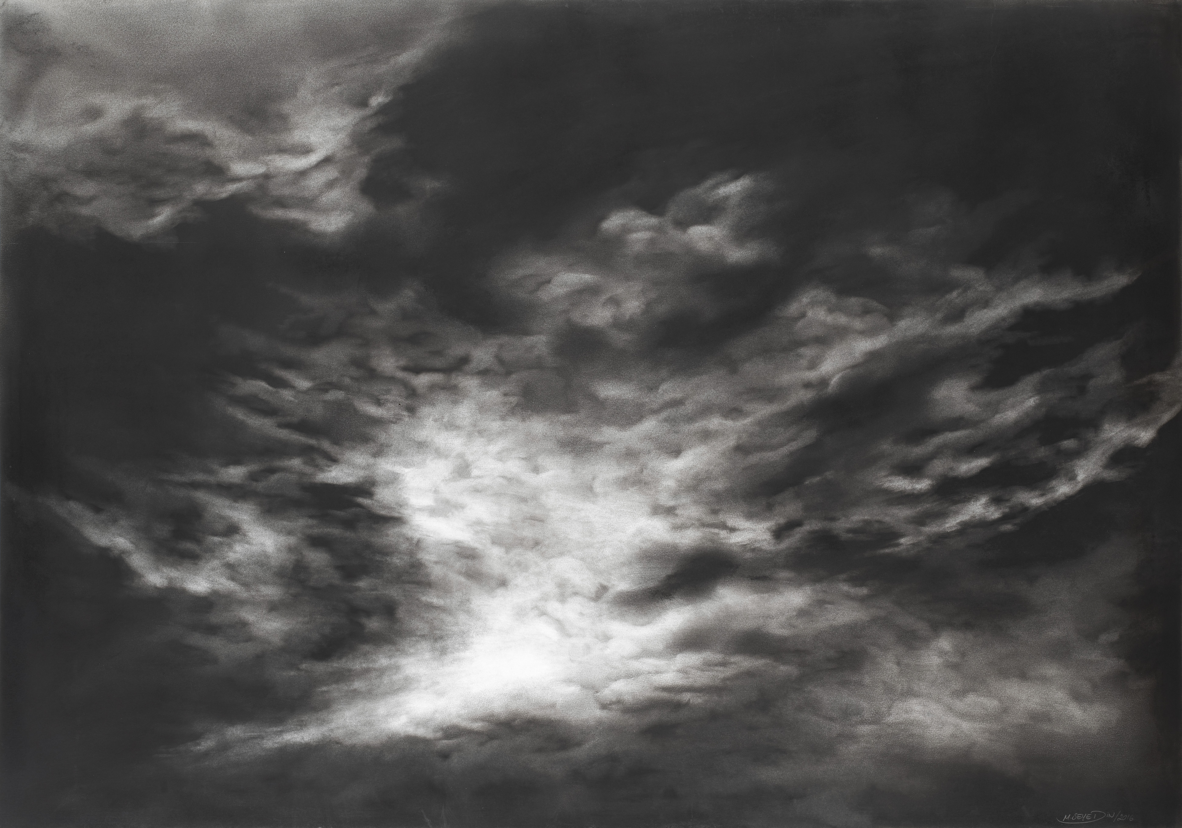 Nuage No. 4, north wall.