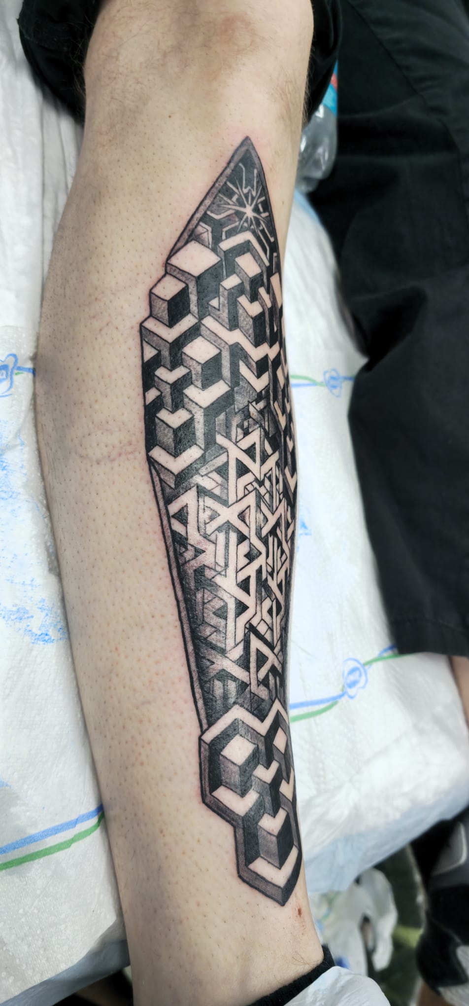 Ornamental Tattoo - Geometrisches Muster