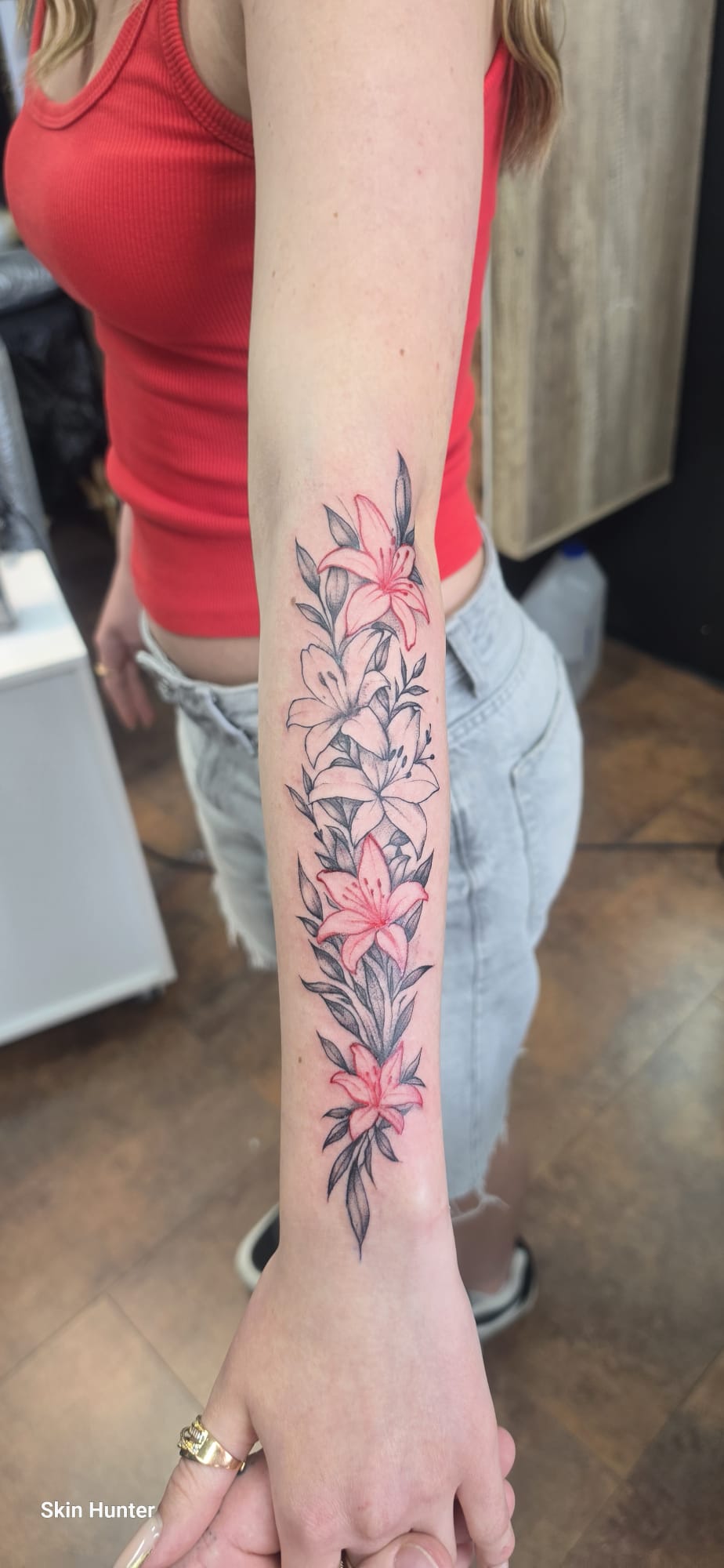 Ornamental Tattoo - Lilien