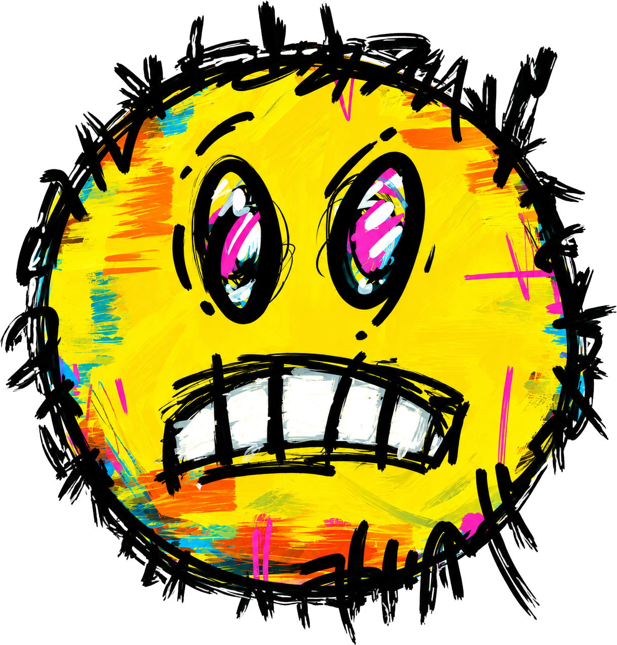 Overthinking emotion character