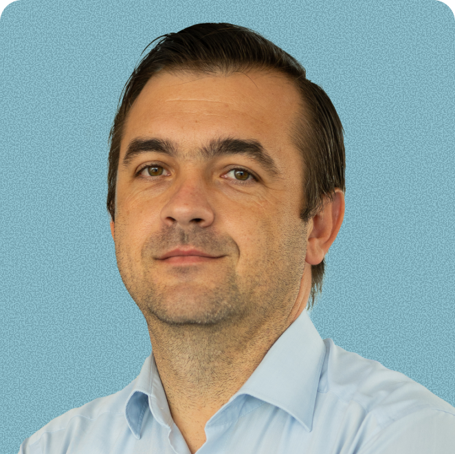 Portrait of Ovidiu Robotin, Chief Financial Officer