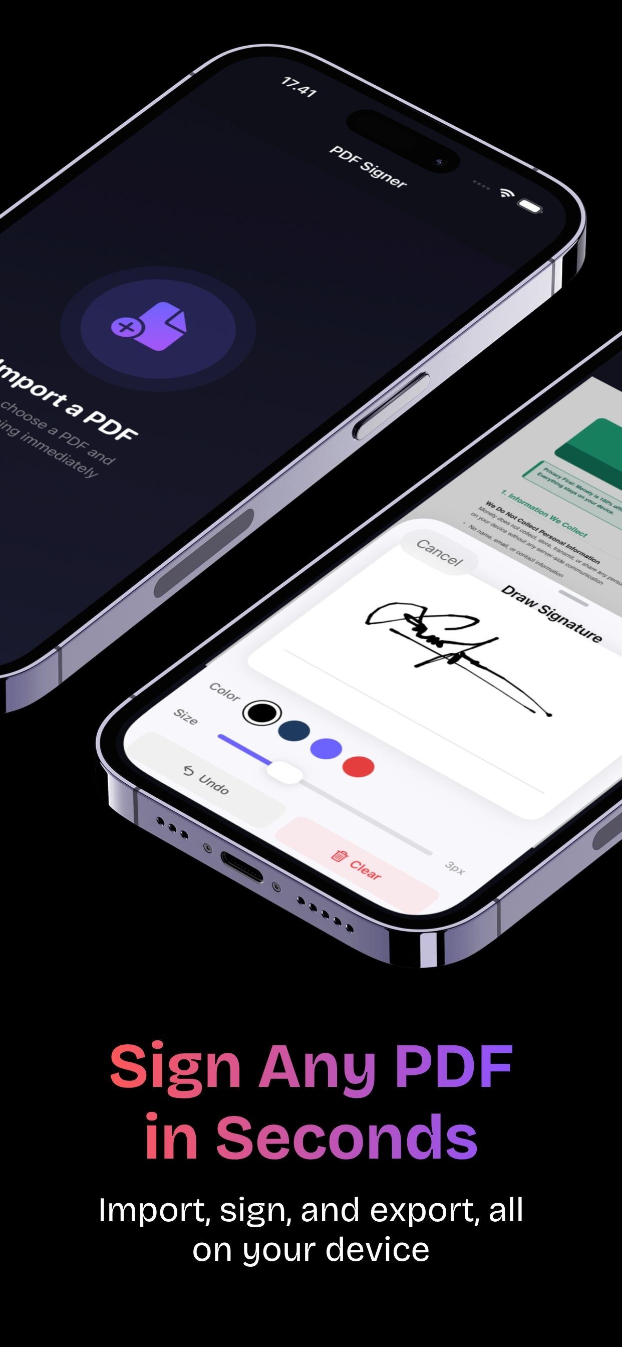 Sign Any PDF in Seconds