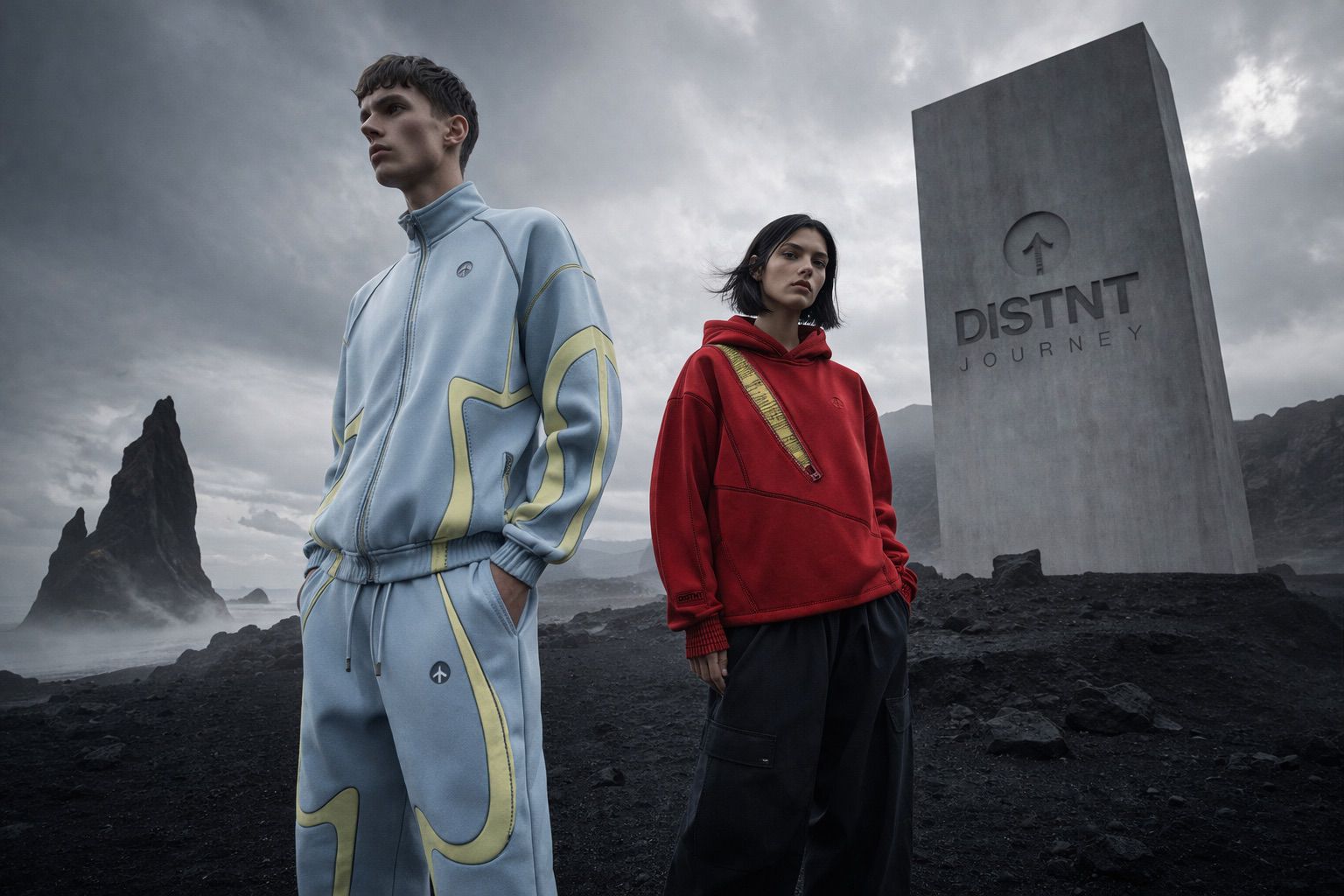 Distnt Journey — Editorial Campaign