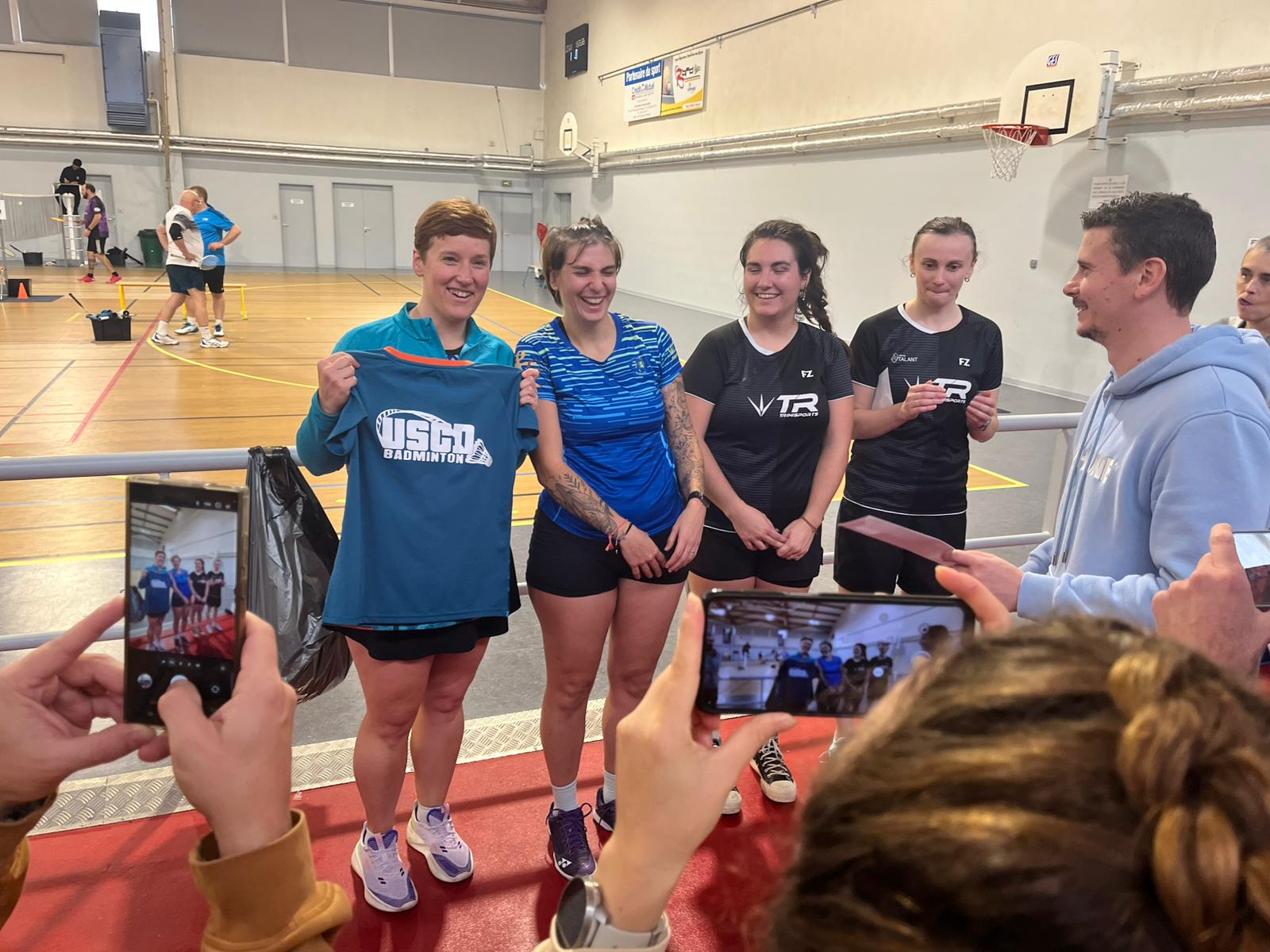 Remise de maillot USCD